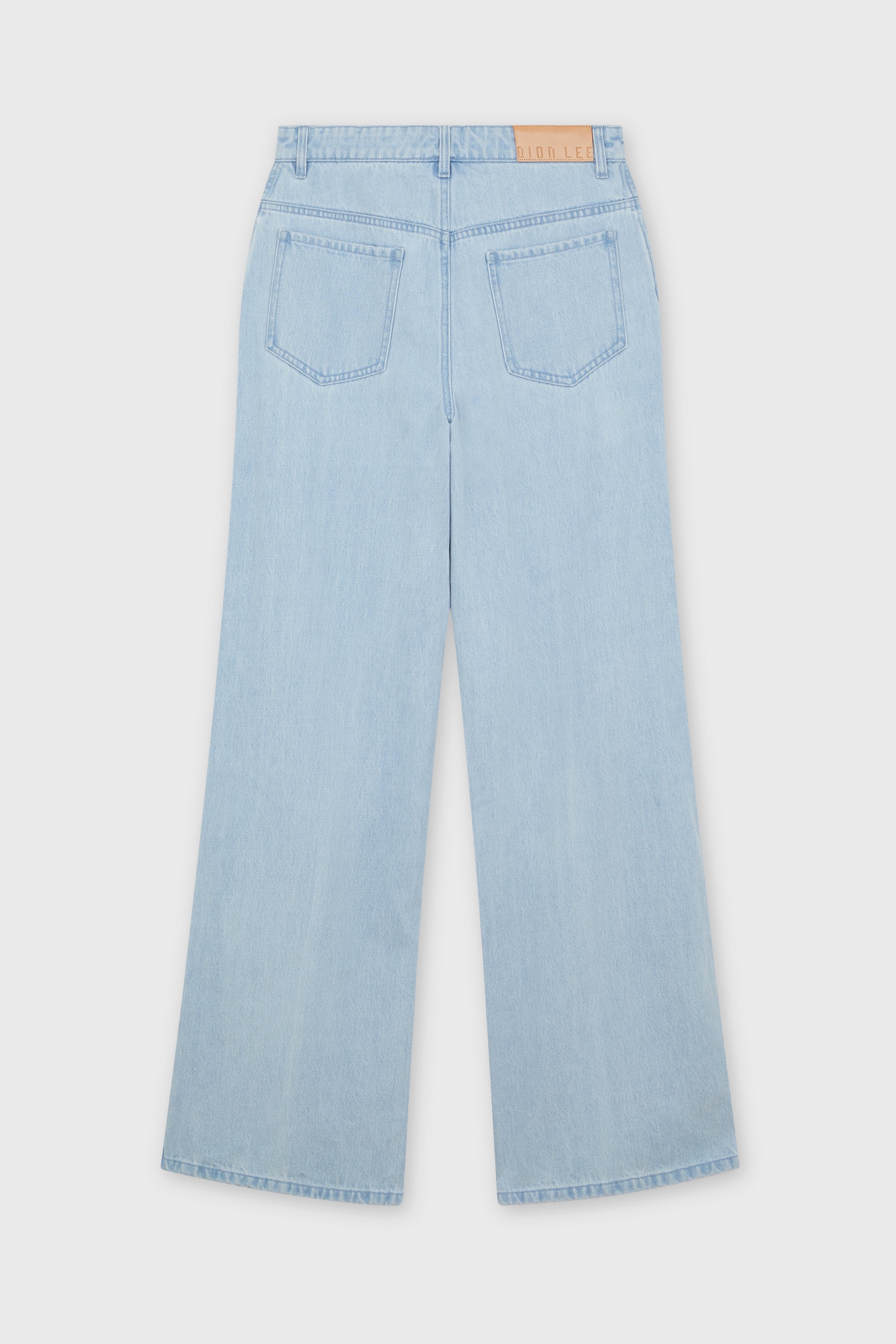 CLASSIC DENIM FRAYED PANTS