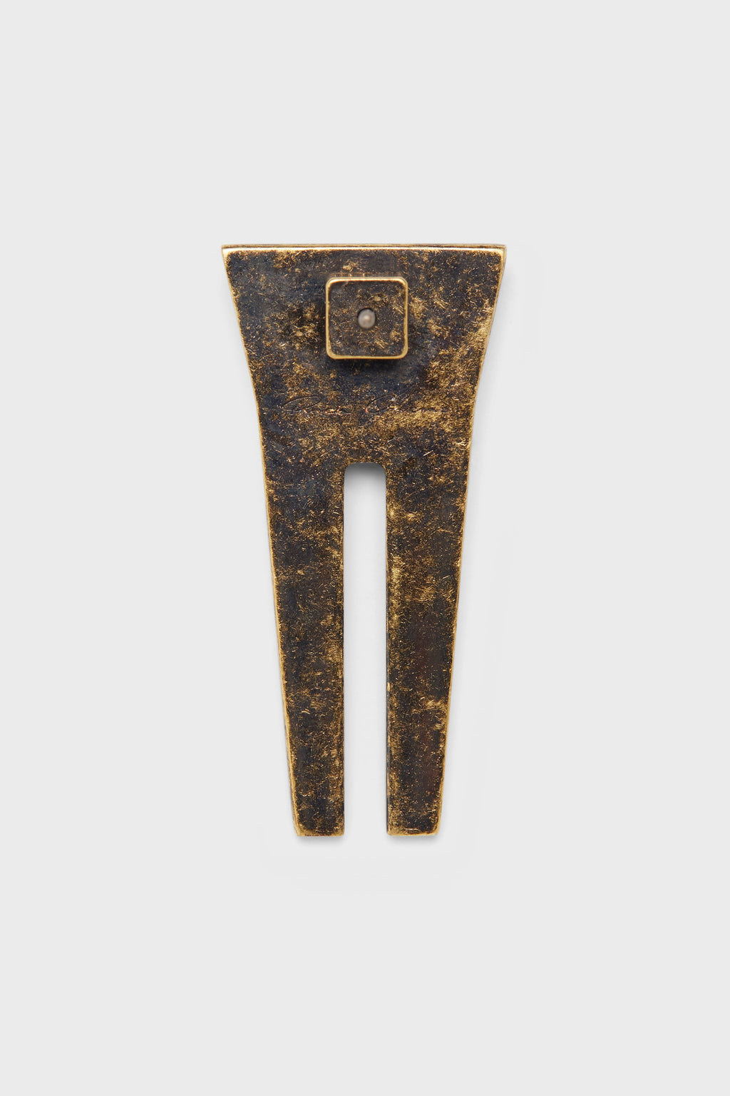 OPEN TRUNK EARRING DARK BRONZE