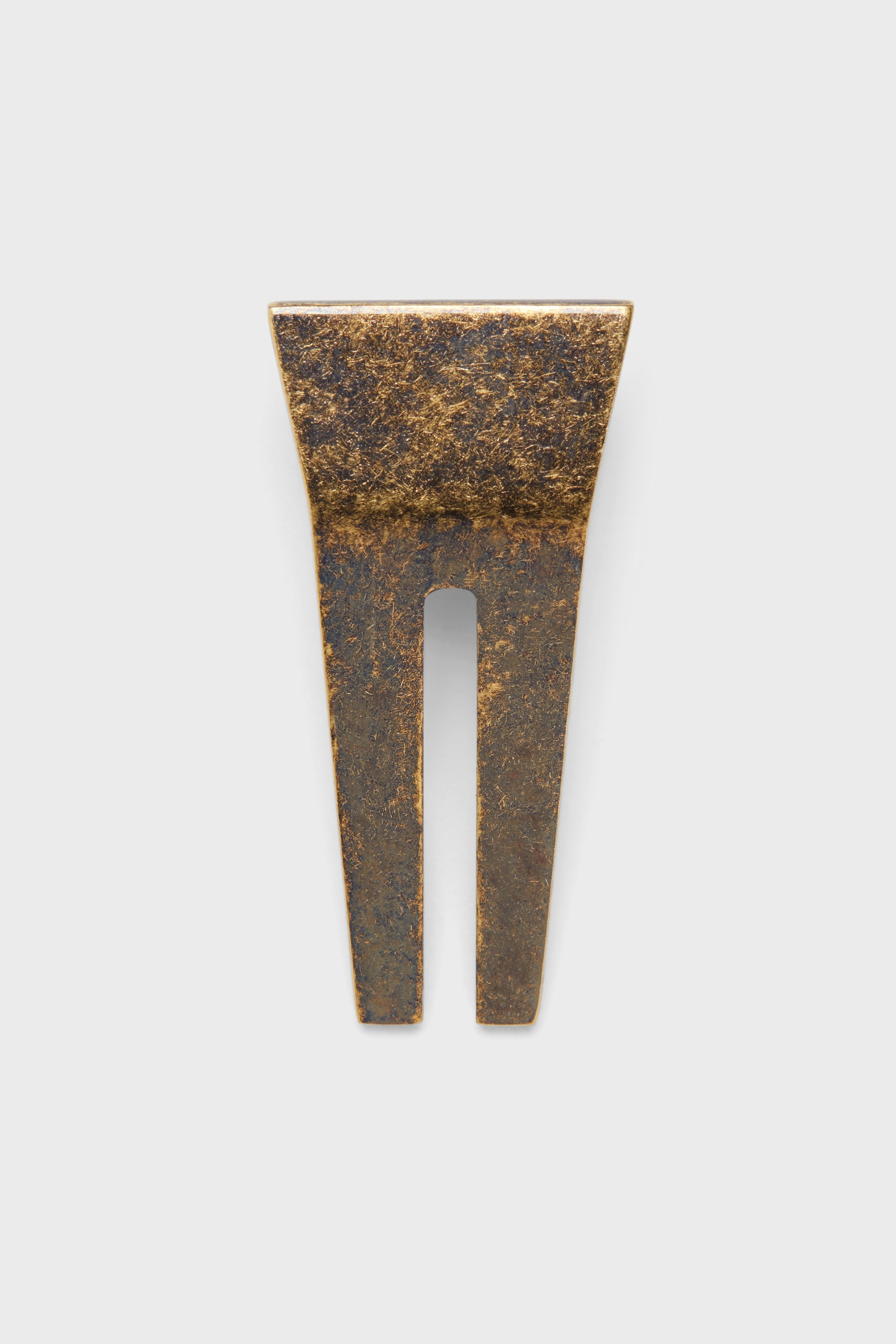 OPEN TRUNK EARRING DARK BRONZE