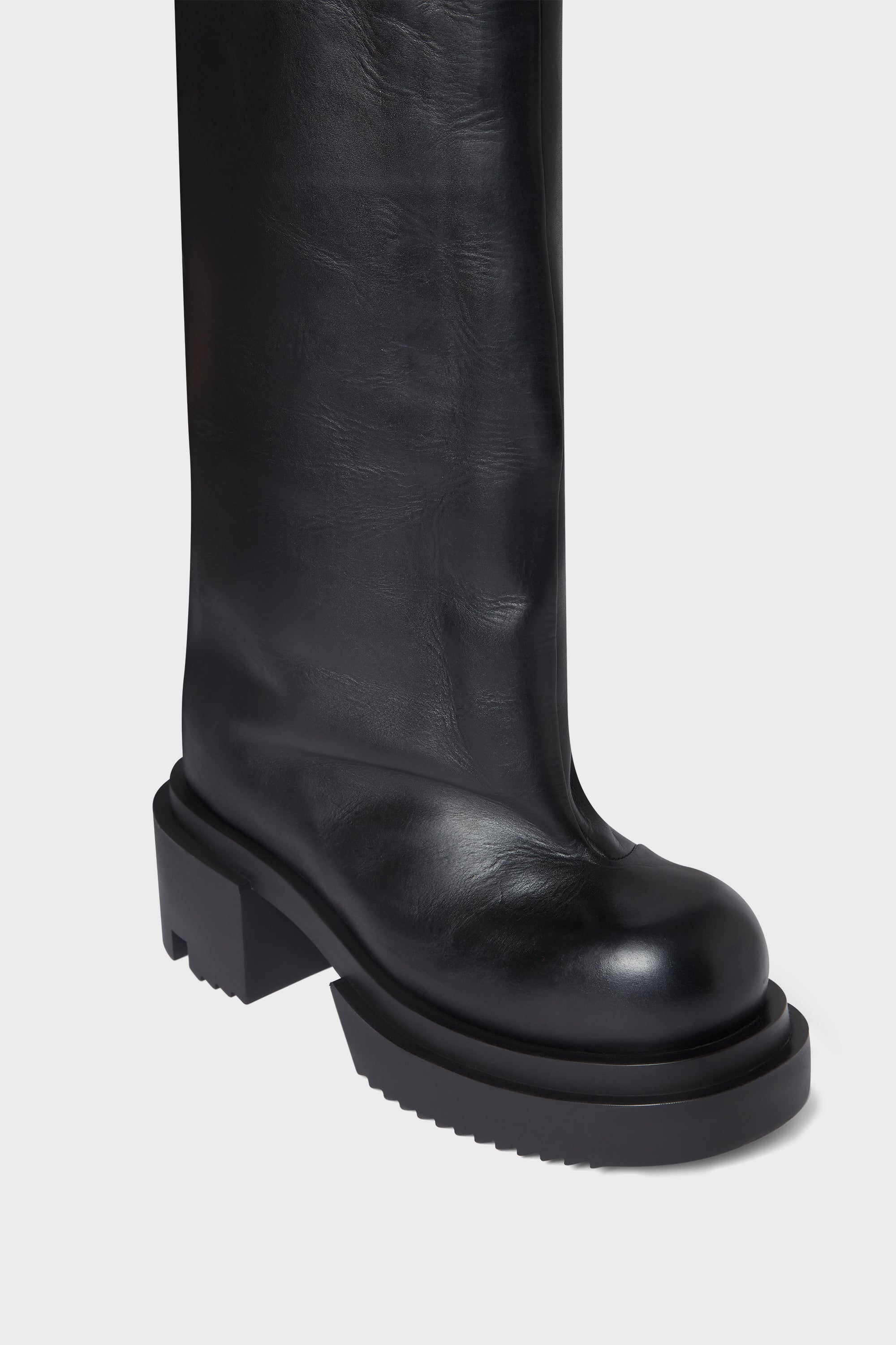 靴 RICK OWENS FLARED BOGUN RUNWAY 42 RICK OWENS - FLARED BOGUN RUNWAY MENS – LABSTORE WORLD