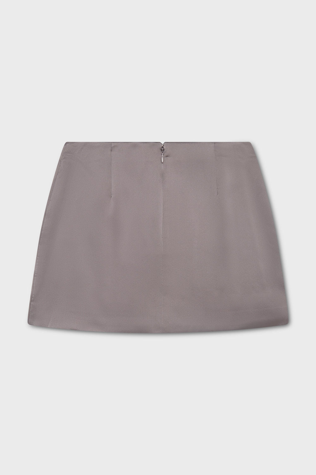CHARMEUSE MINI SKIRT ASH GREY