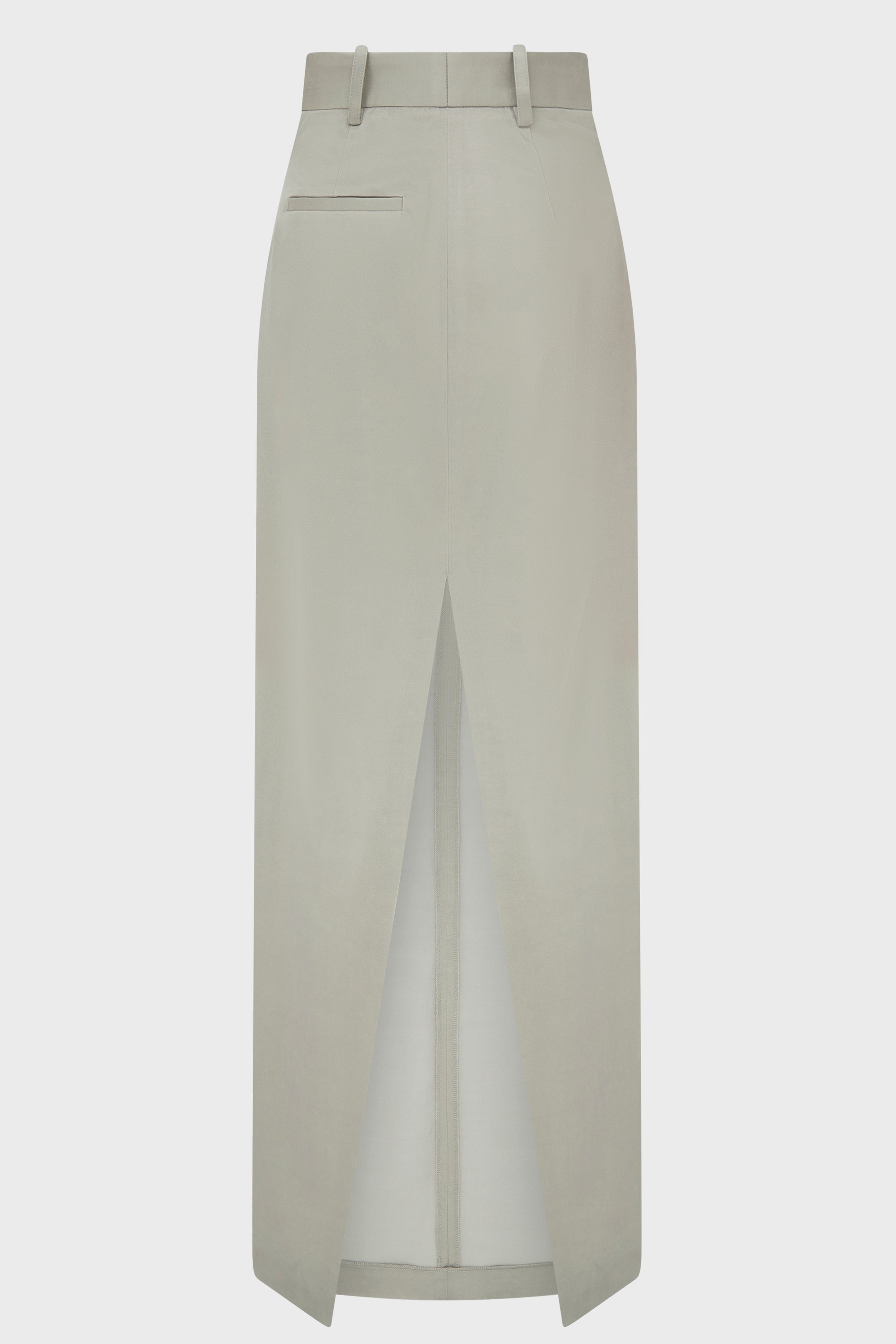 PEEK OPEN THIGH SKIRT GREY