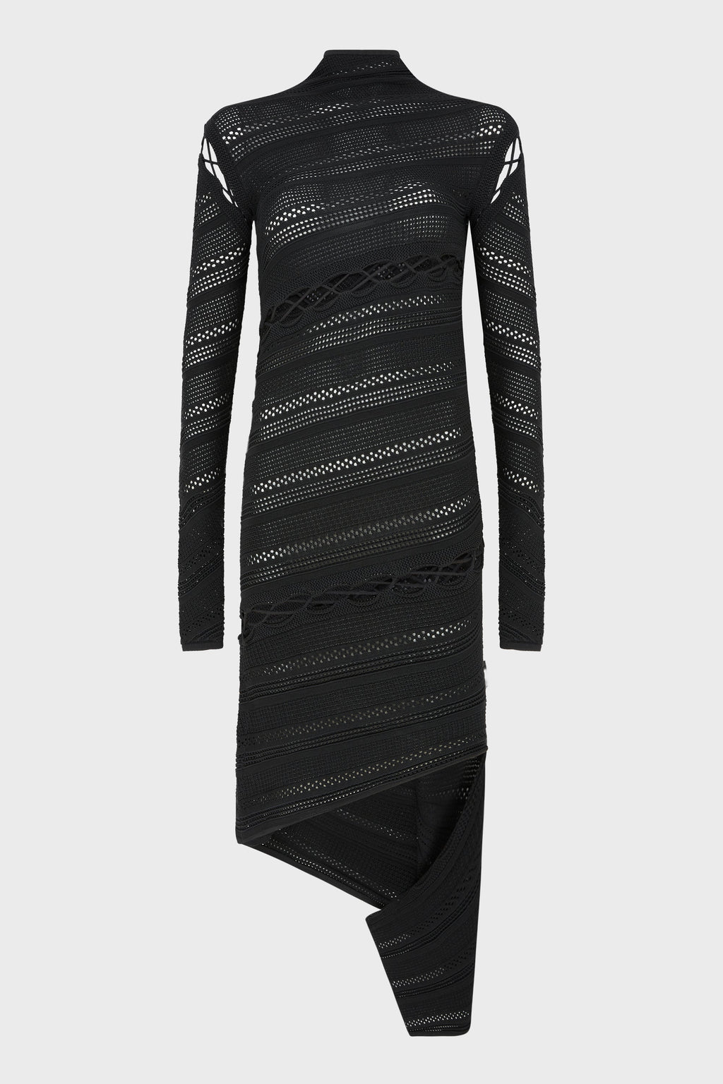 COILING OPENWORK DRESS