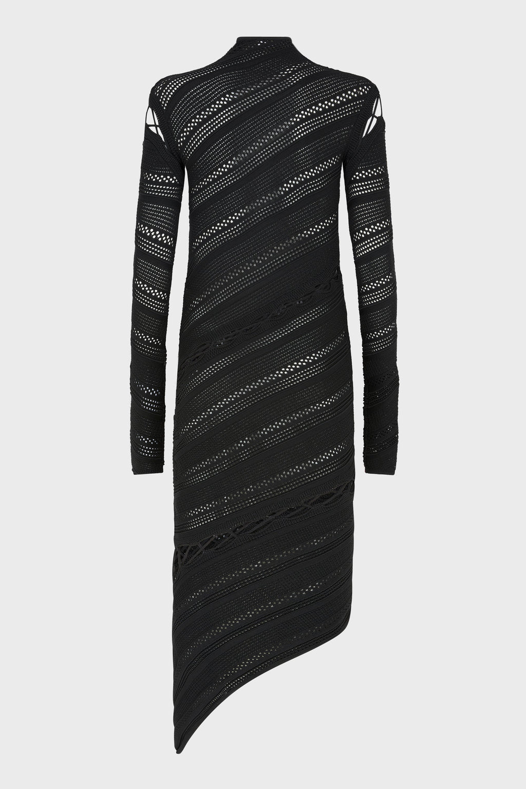 COILING OPENWORK DRESS