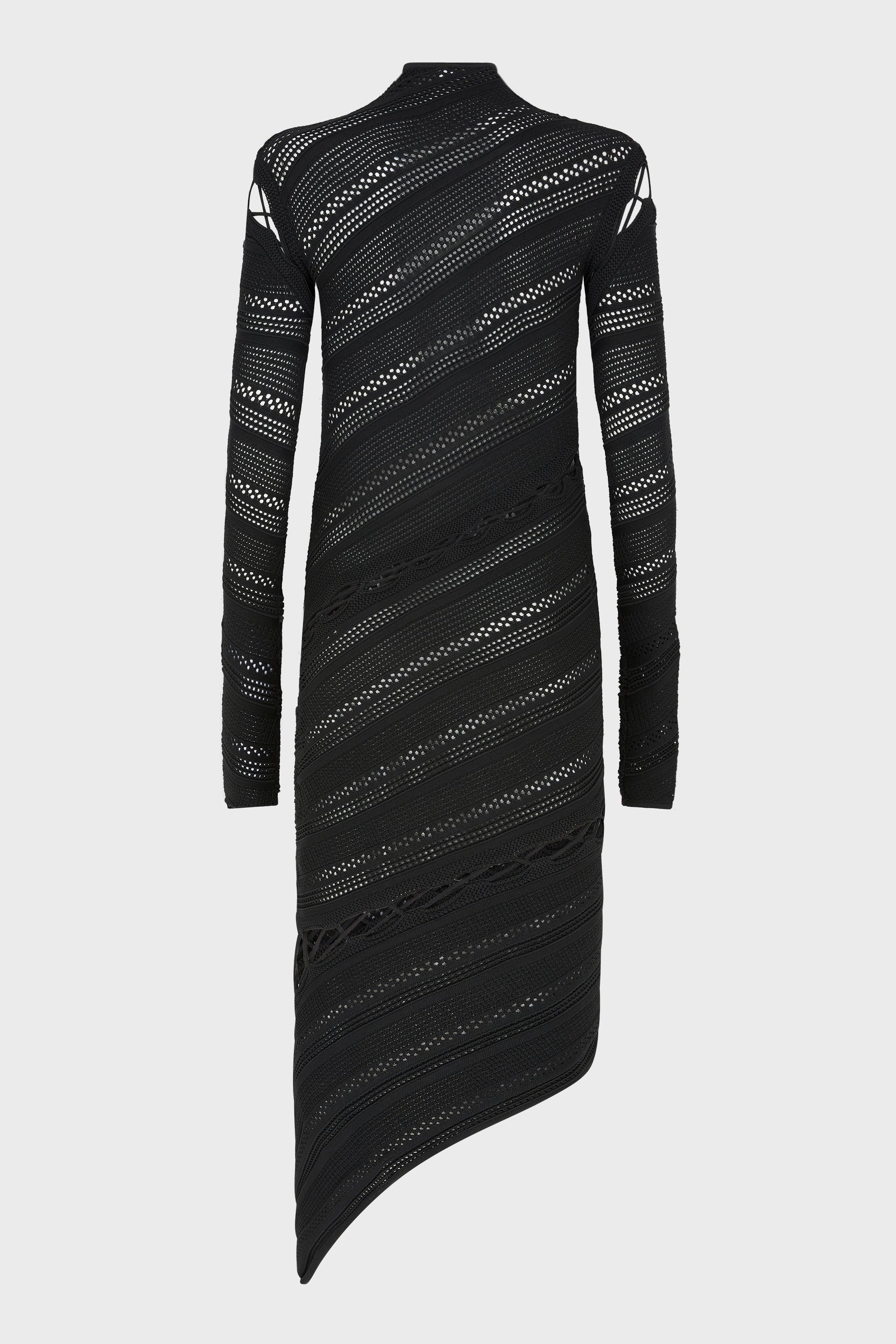 COILING OPENWORK DRESS