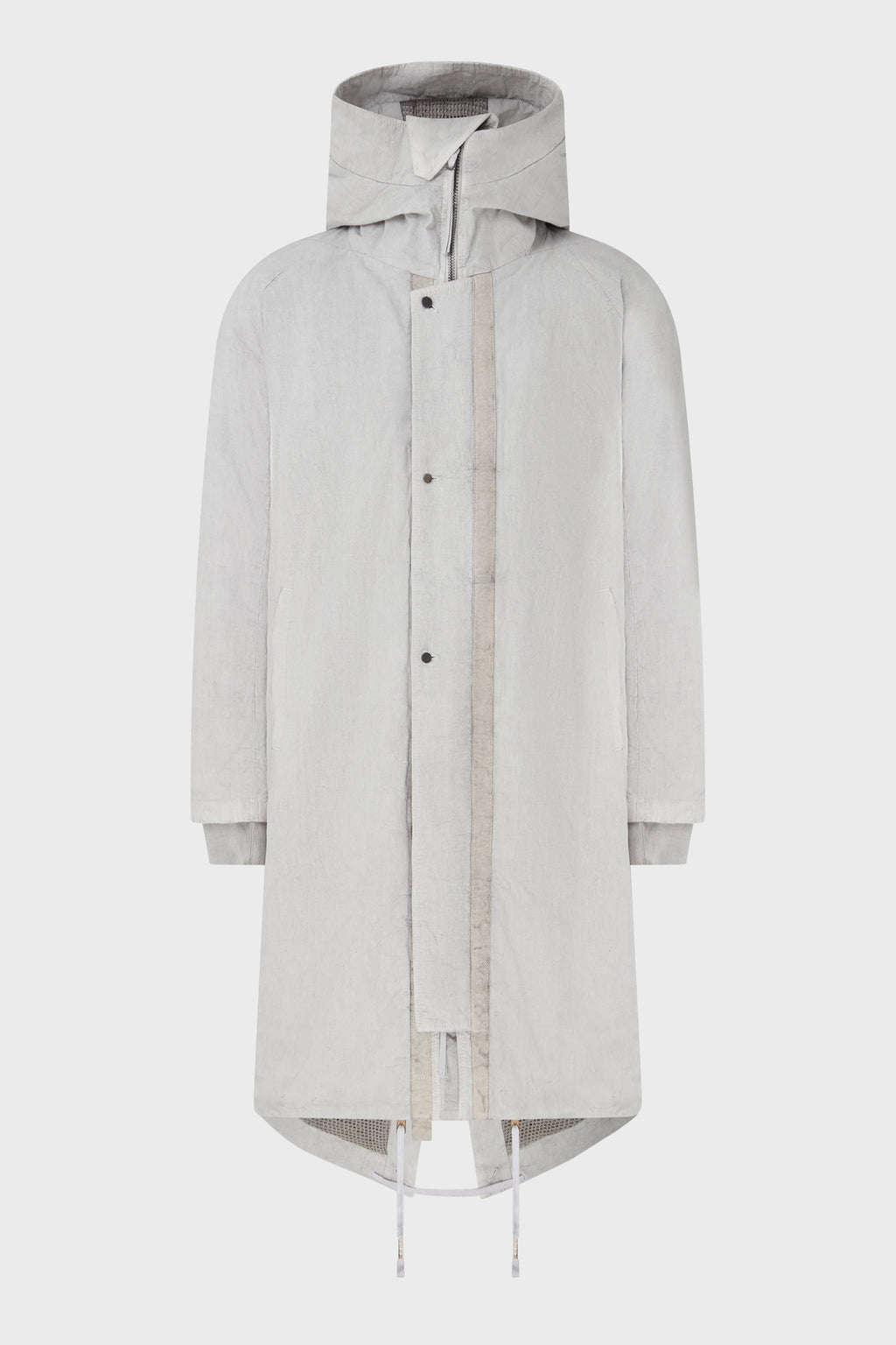 PARKA FISHTAIL LT GREY