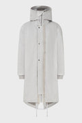 PARKA FISHTAIL LT GREY