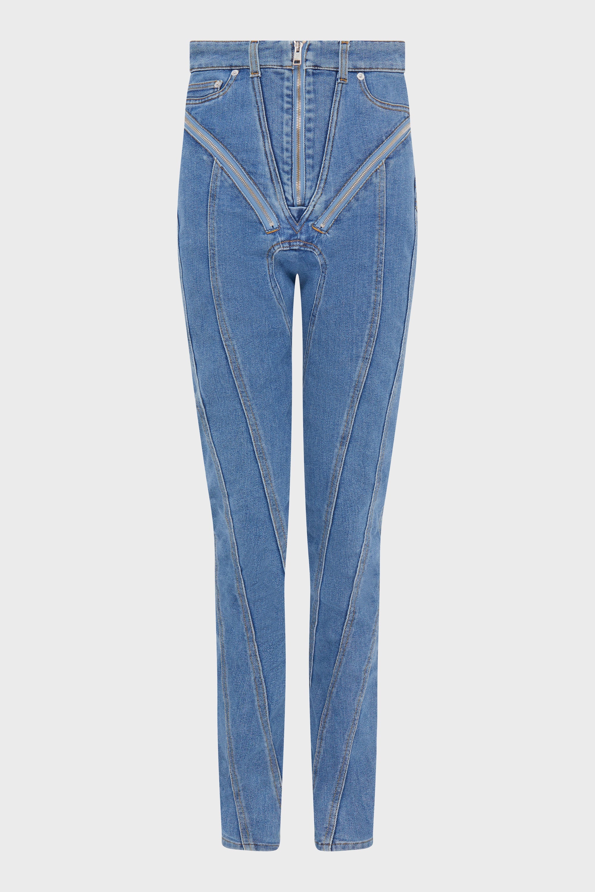 MUGLER スパイラルジーンズ MUGLER - ZIPPED SPIRAL JEANS – LABSTORE WORLD