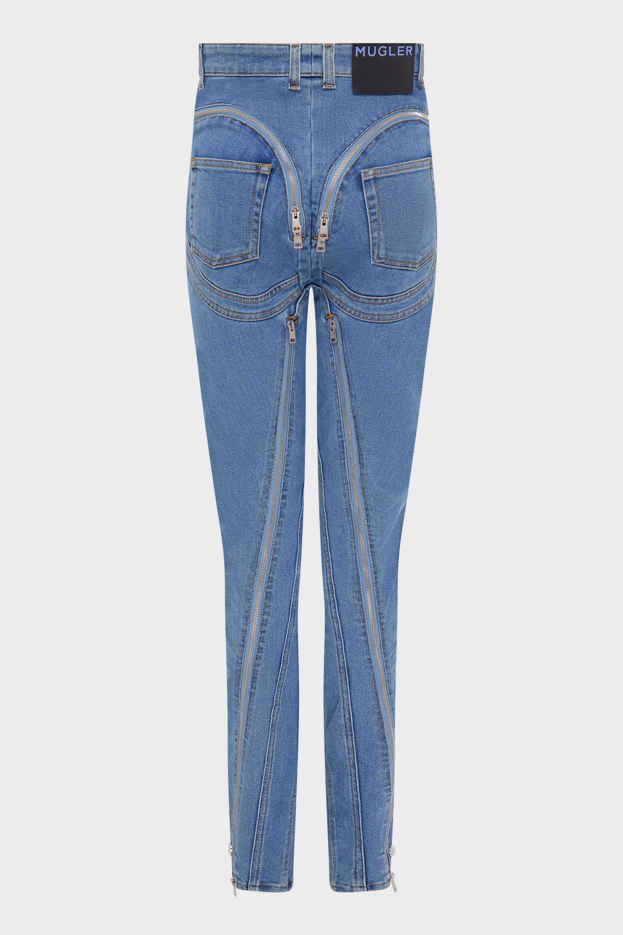 MUGLER スパイラルジーンズ MUGLER - ZIPPED SPIRAL JEANS – LABSTORE WORLD