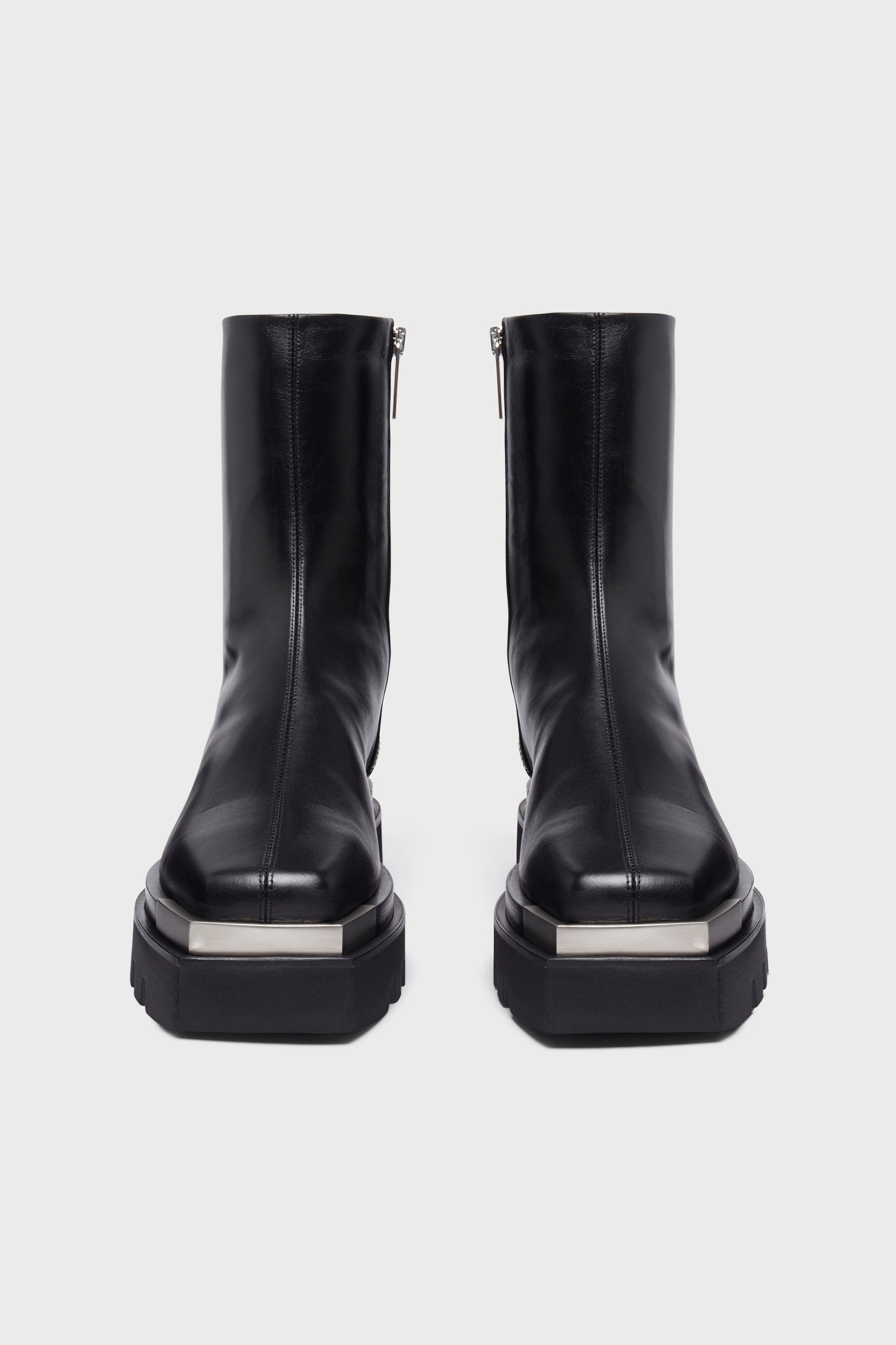 PETER DO combat boots 39 最安値 PETER DO - COMBAT BOOT WITH SILVER METAL TIP – LABSTORE WORLD