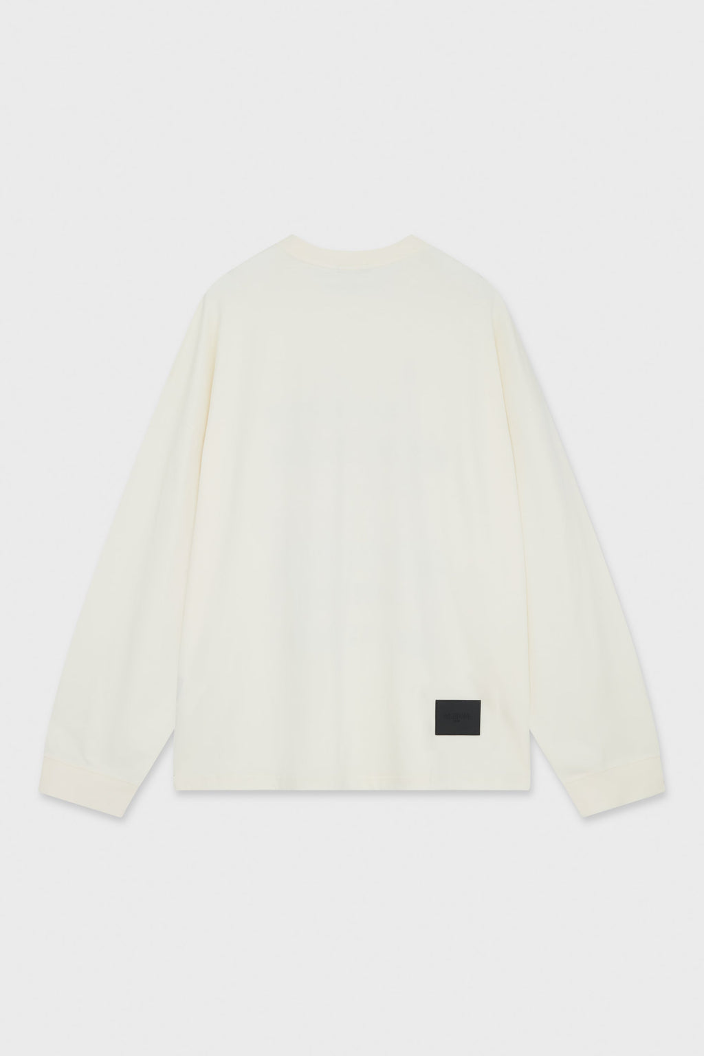 WHITE MULTI LOGO LONG-SLEEVED T-SHIRT