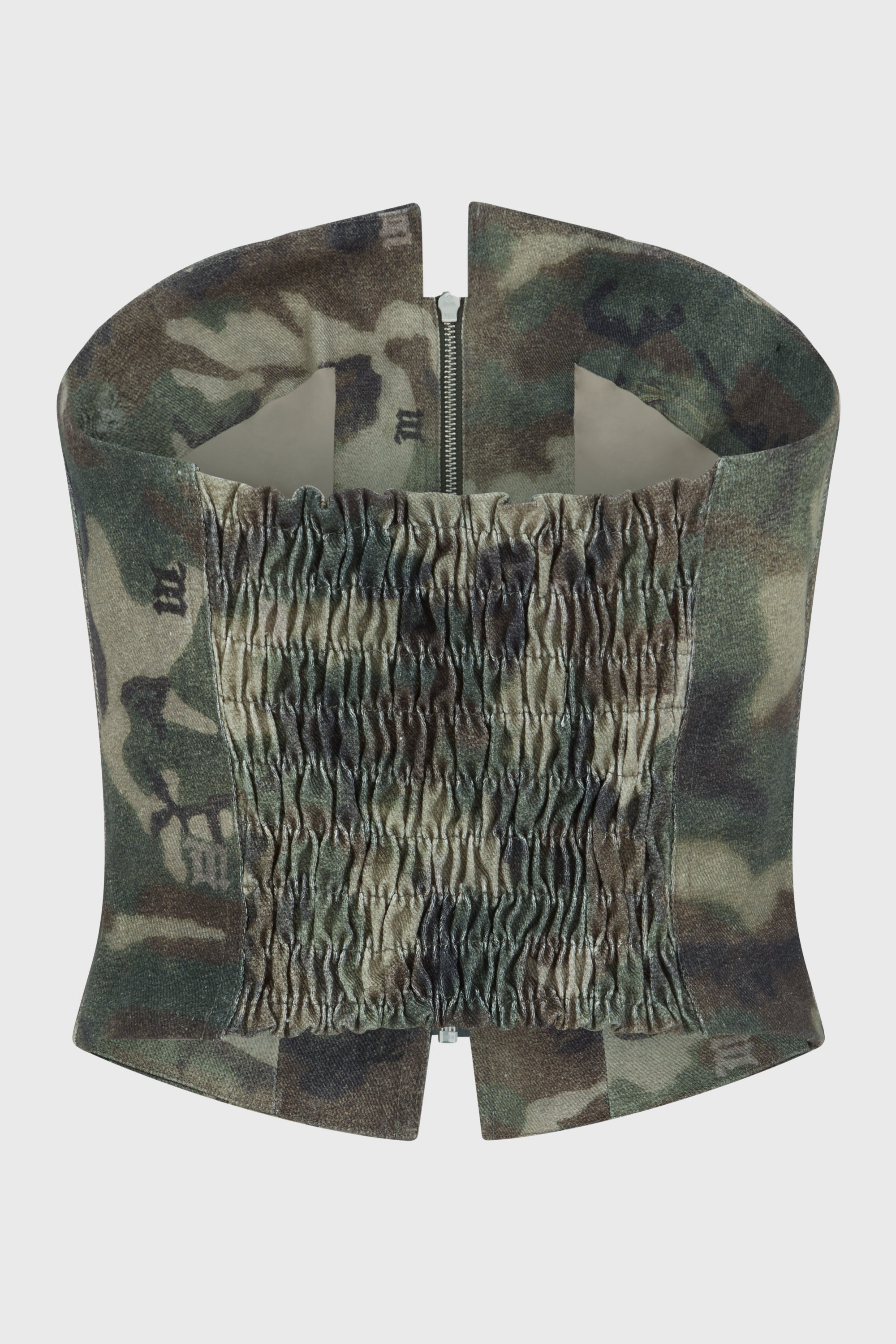 CAMO CORSET TOP
