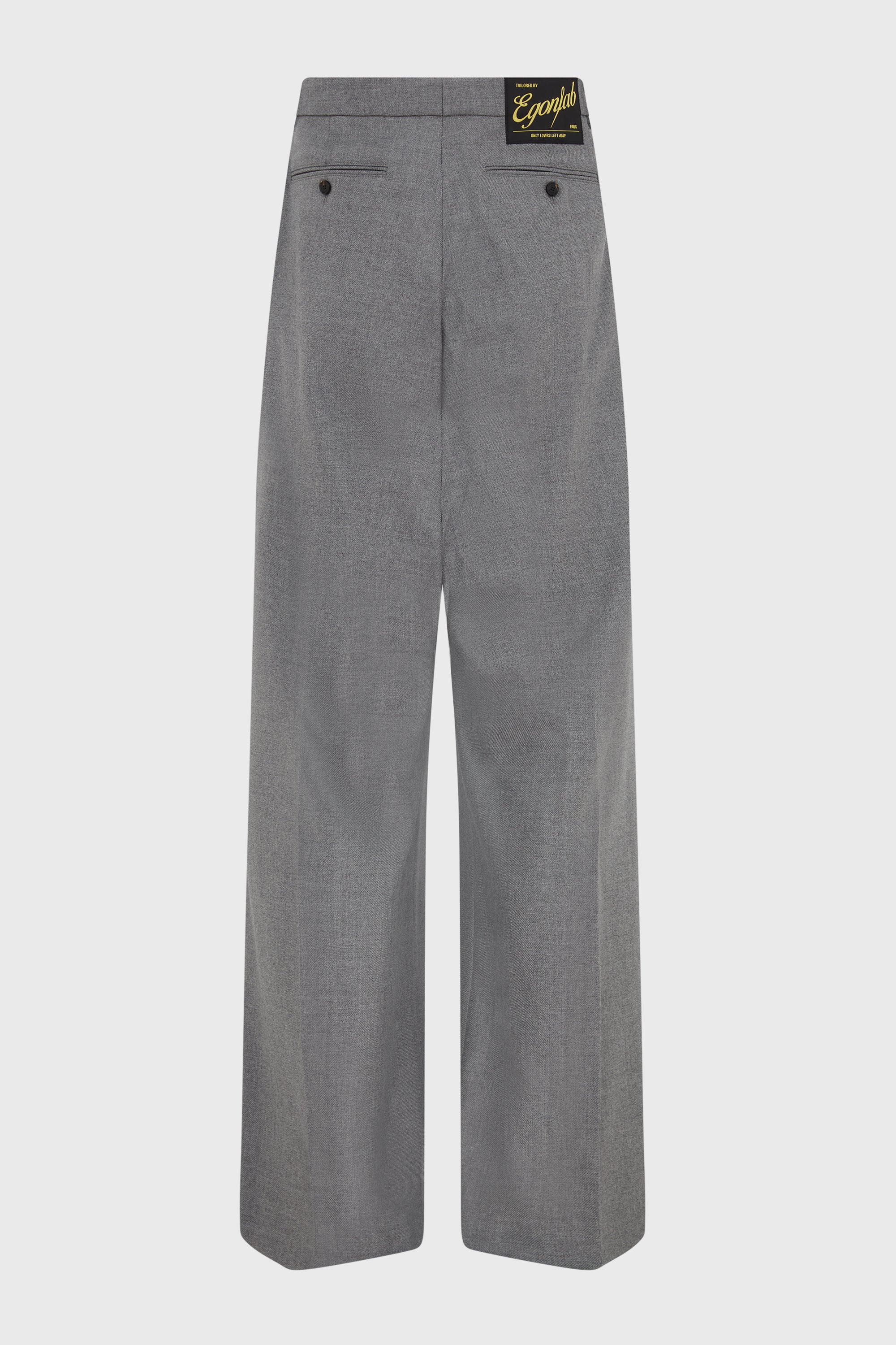 EGONLAB - LARGE PANT GREY WOOL – LABSTORE WORLD