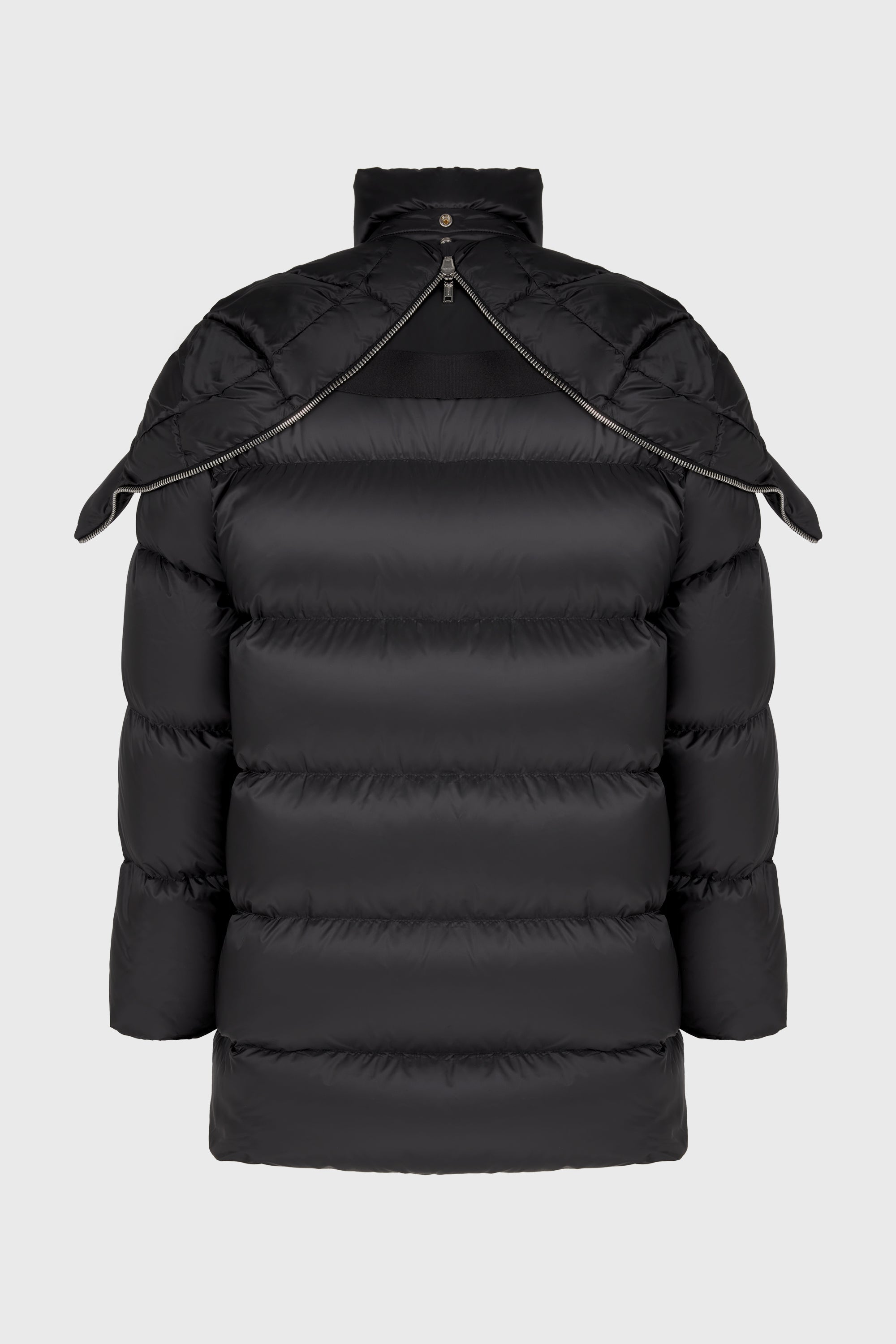 HOODED CYCLOPIC COAT BLACK