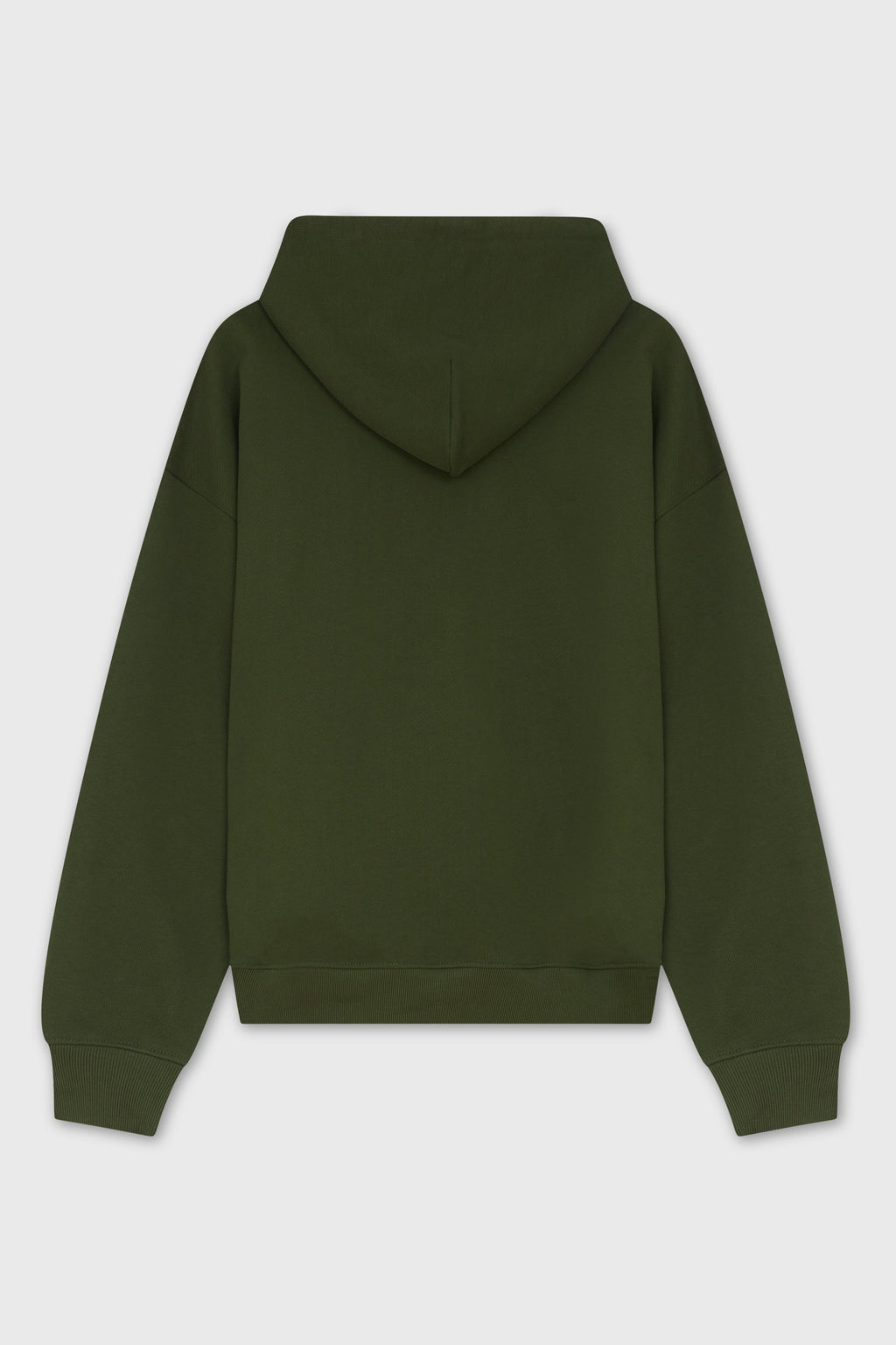 CARIBBEAN WRINKLE HOODIE SEAWEED GREEN