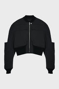 GIRDERED BOMBER BLACK