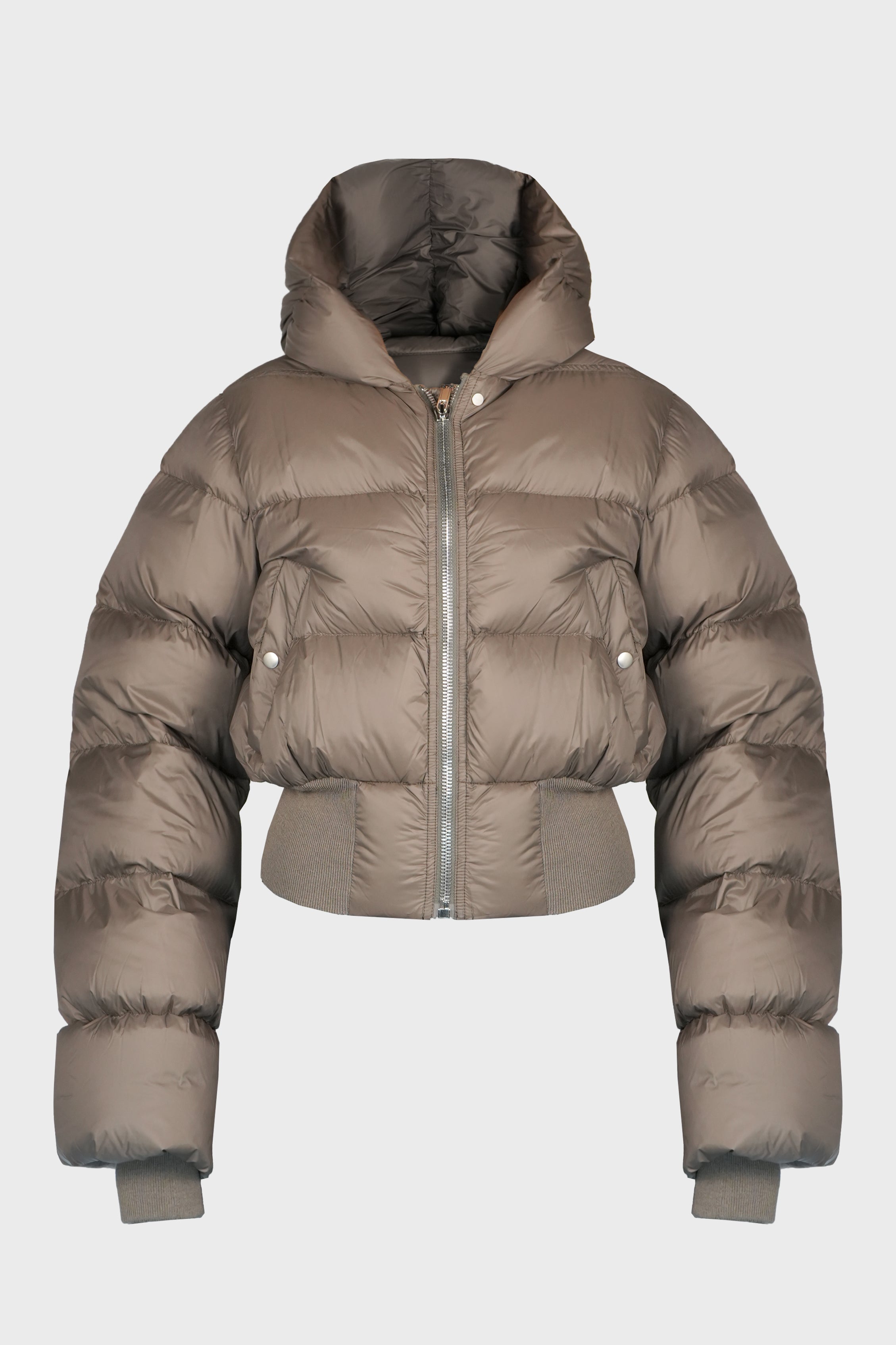 HOODED JKT DARK DUST