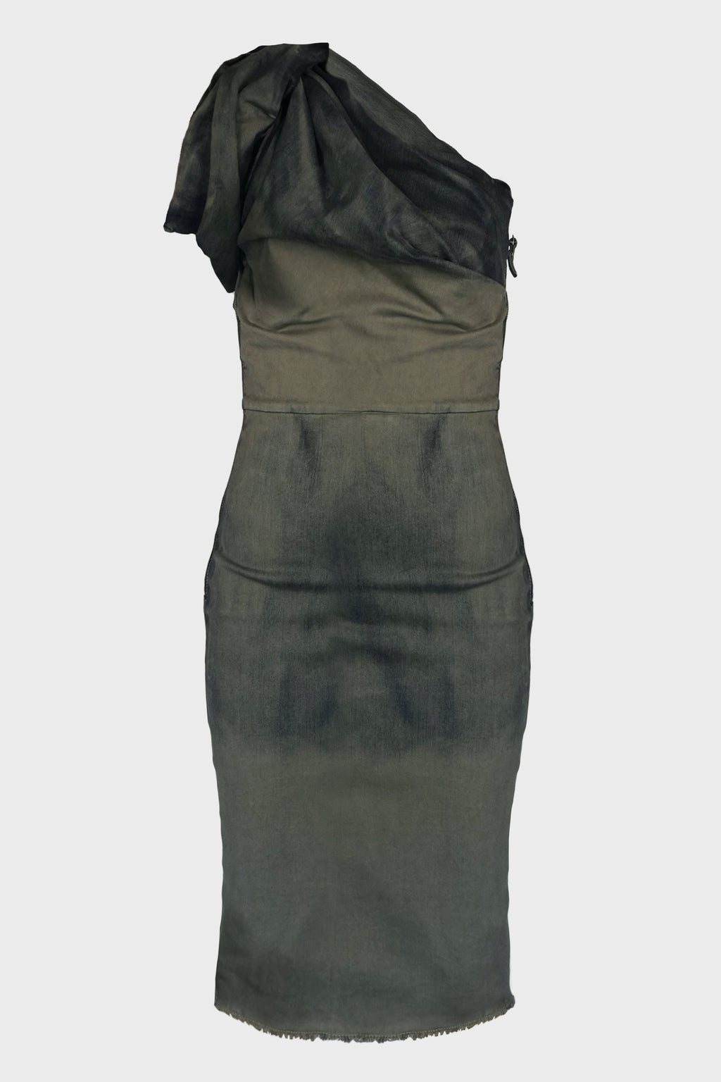 TWIST DRESS DARKDUST DEGRADE