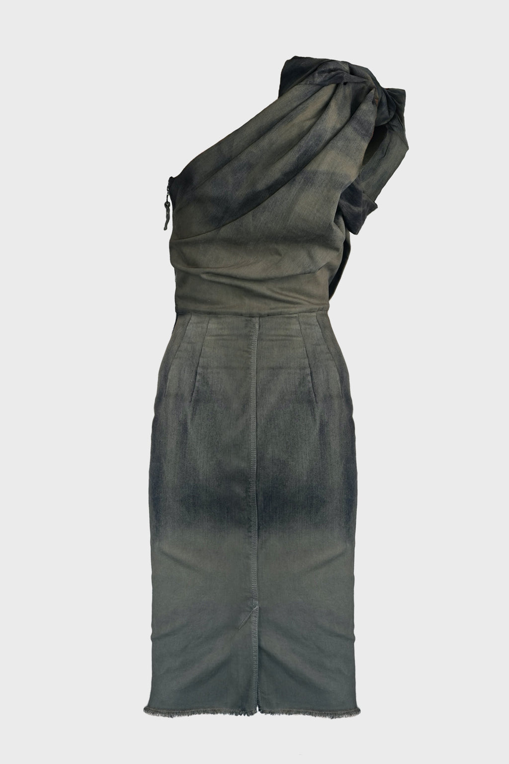 TWIST DRESS DARKDUST DEGRADE