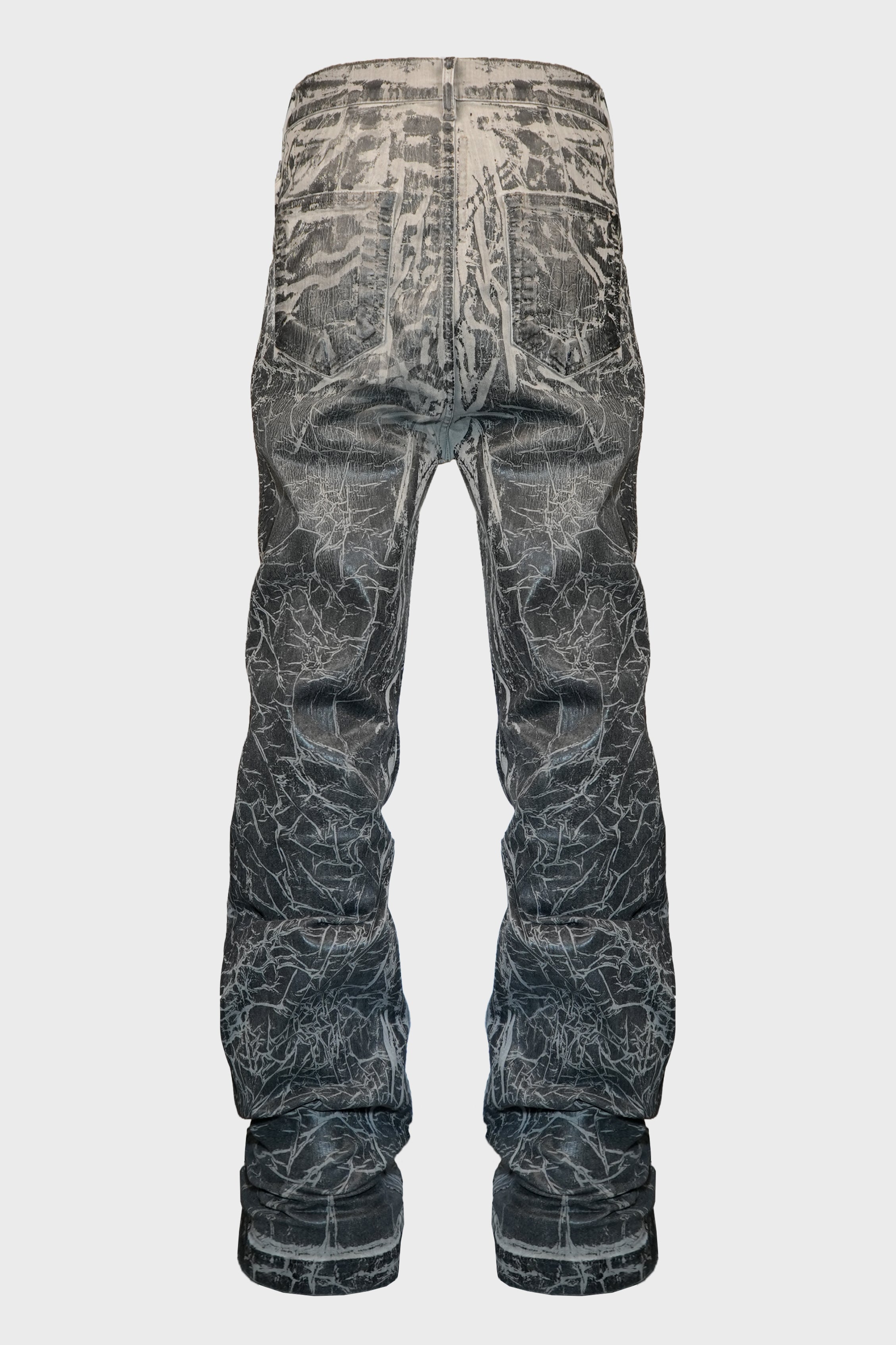 BOLAN BOOTCUT BLACK WASHED FOIL