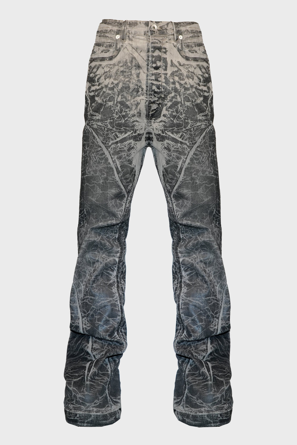 BOLAN BOOTCUT BLACK WASHED FOIL
