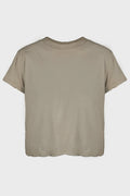 CROPPED SMALL LEVEL T DIRTY PEARL