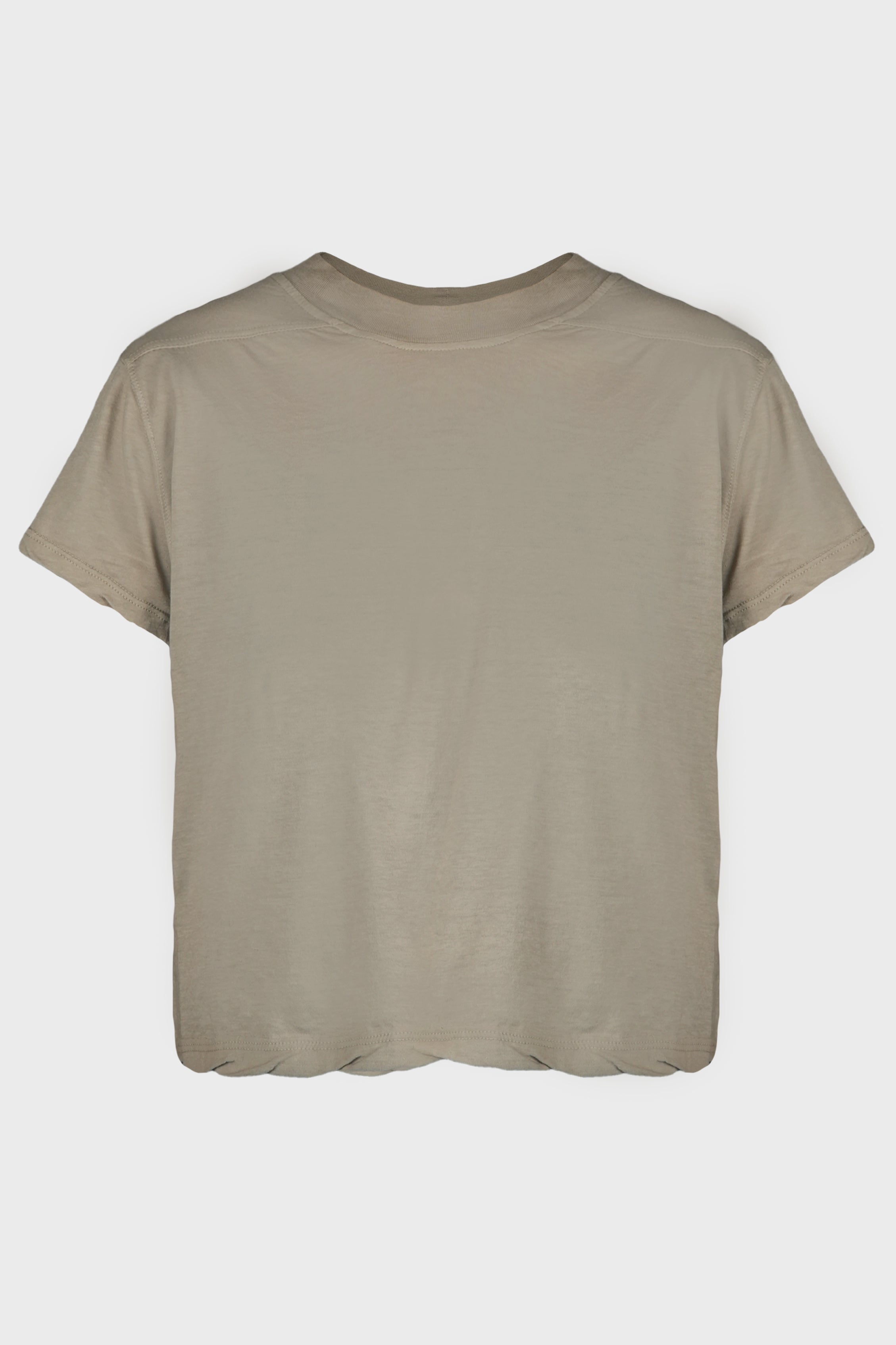 CROPPED SMALL LEVEL T DIRTY PEARL