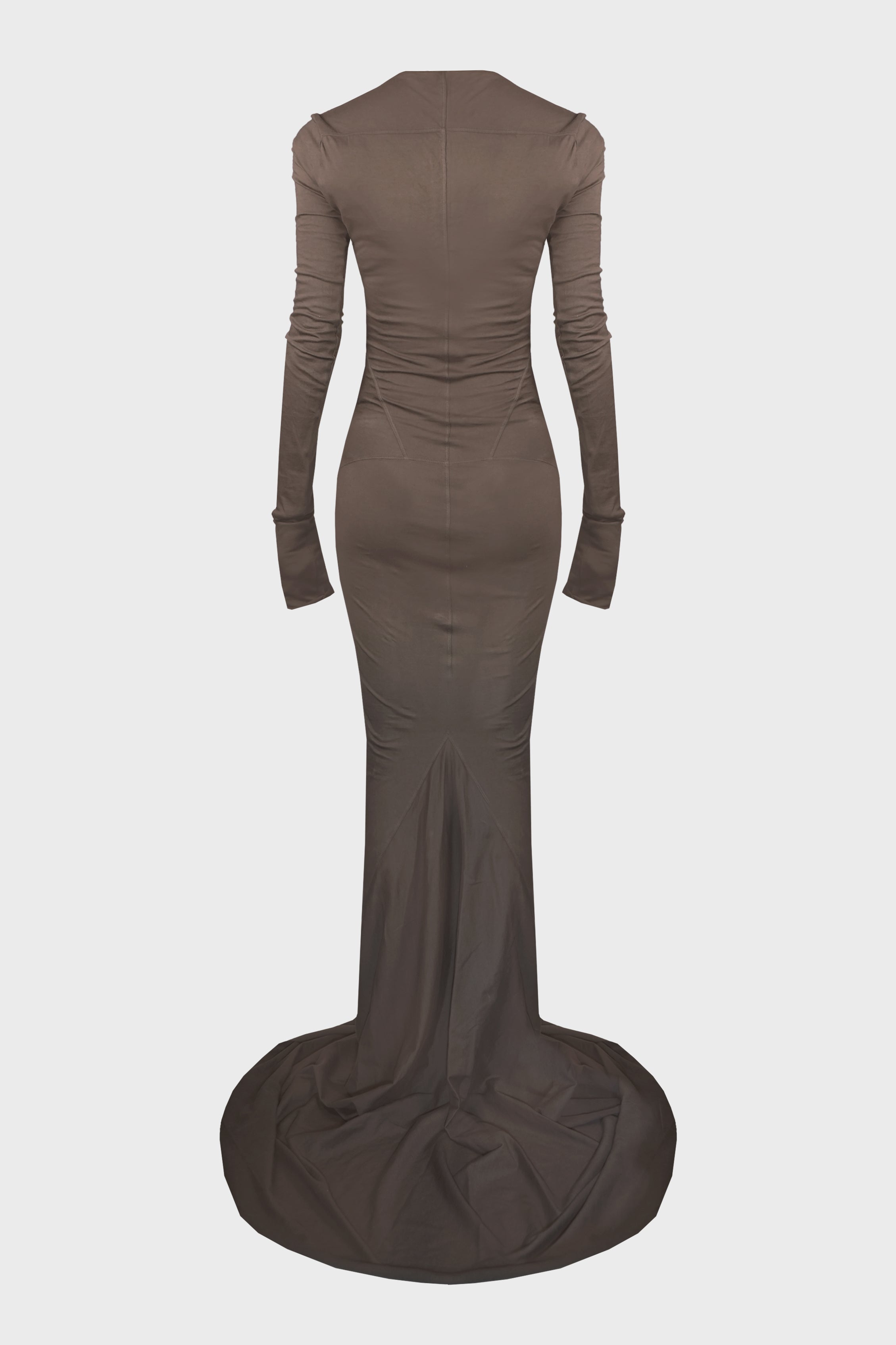 SIMPLE EDFU GOWN DARK DUST