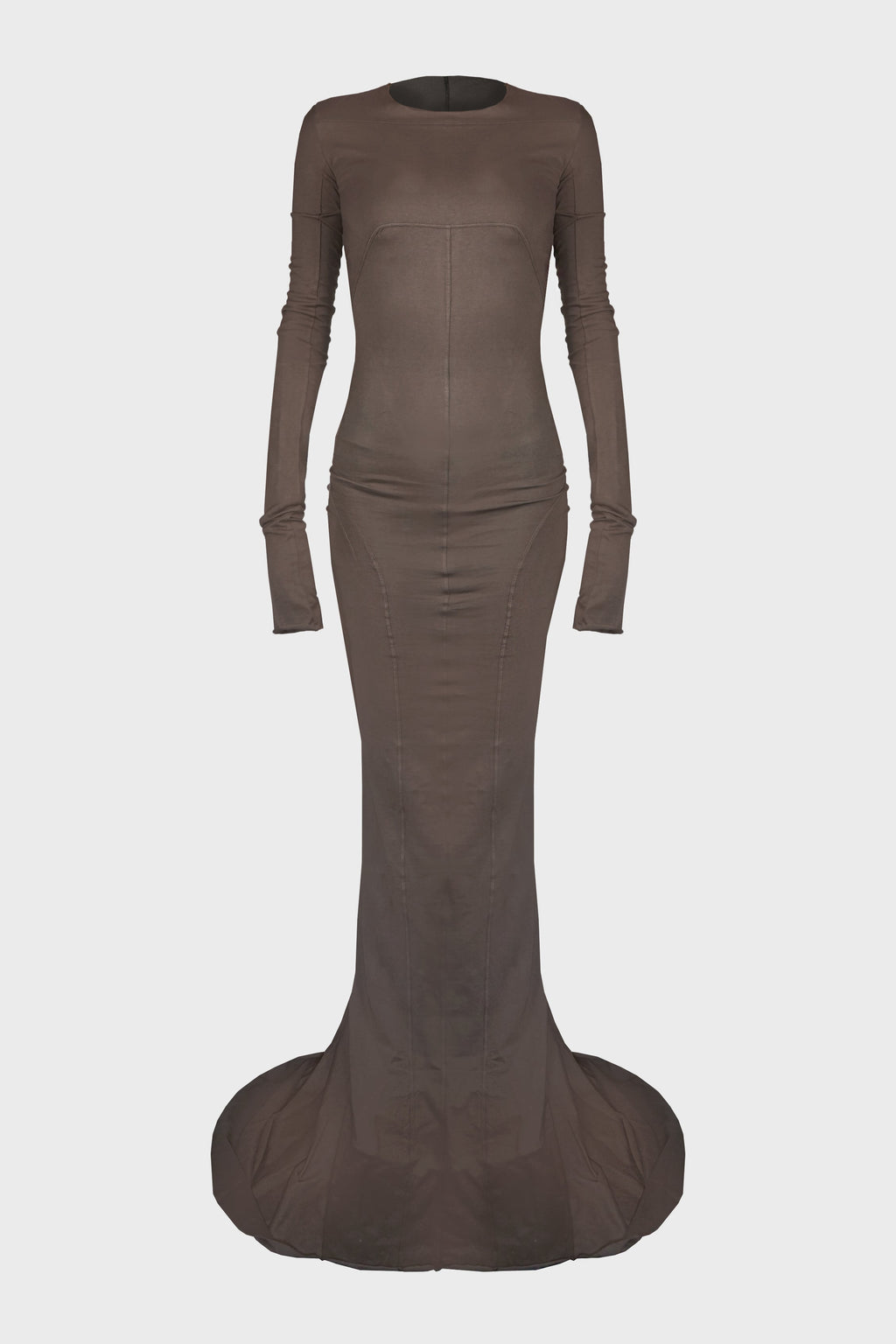 SIMPLE EDFU GOWN DARK DUST