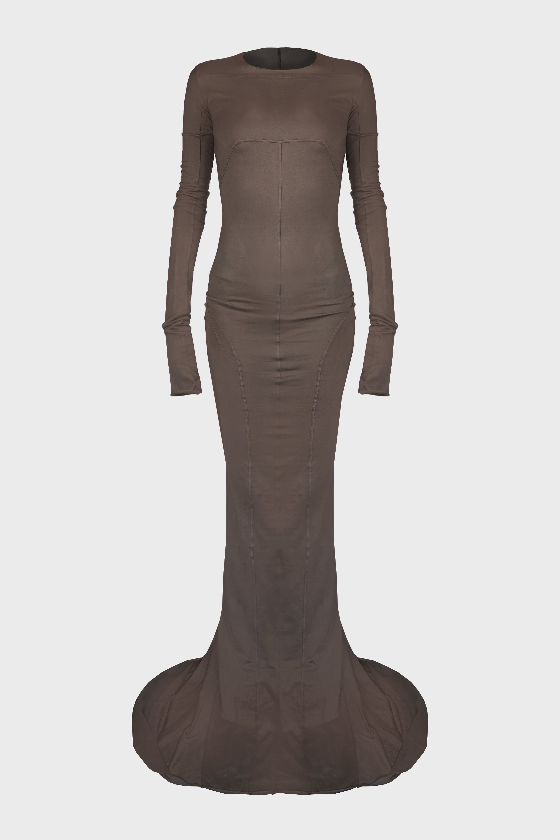 SIMPLE EDFU GOWN DARK DUST