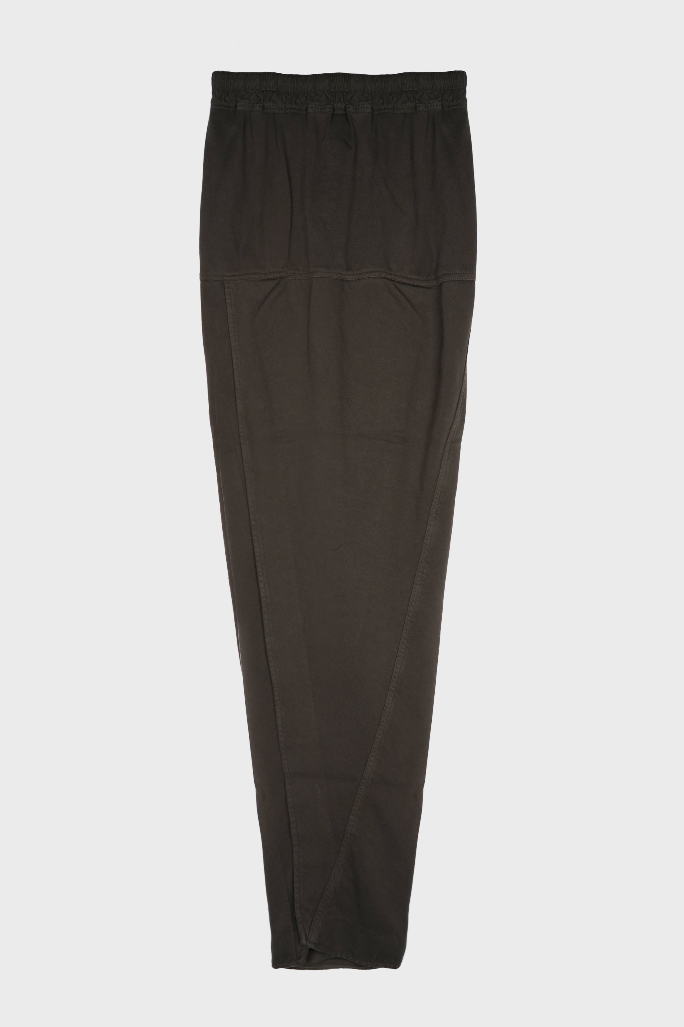 PULL ON PILLAR SKIRT DARK DUST