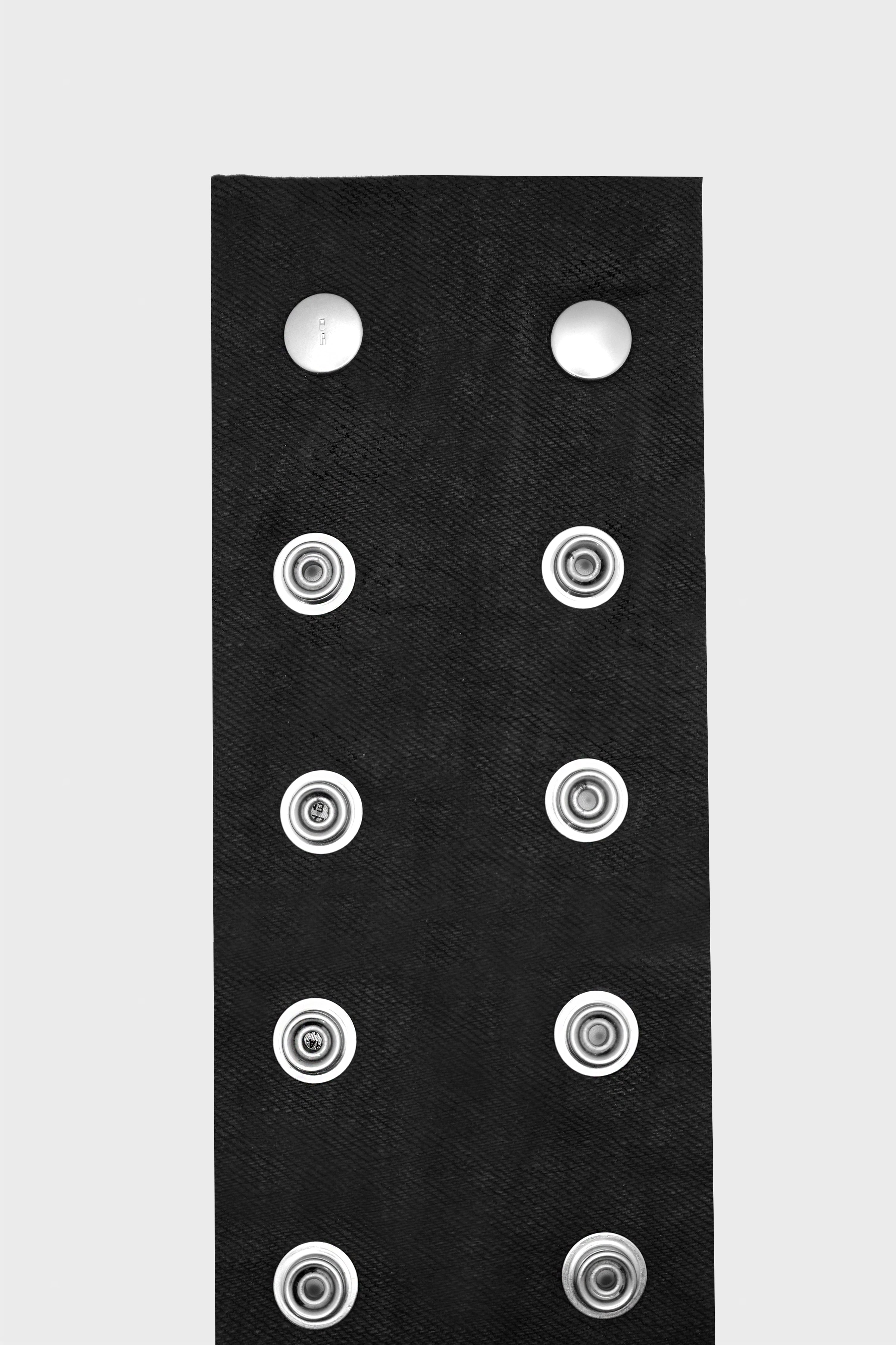 STROBE NECK BAND BLACK WAX