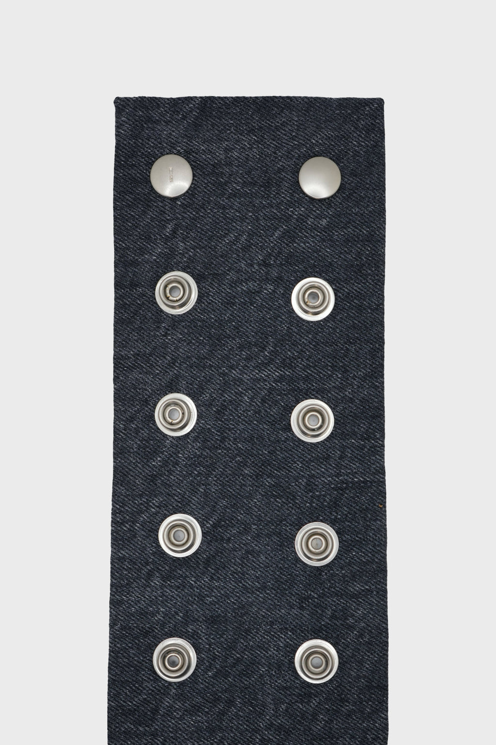 STROBE NECK BAND WASHED GREY