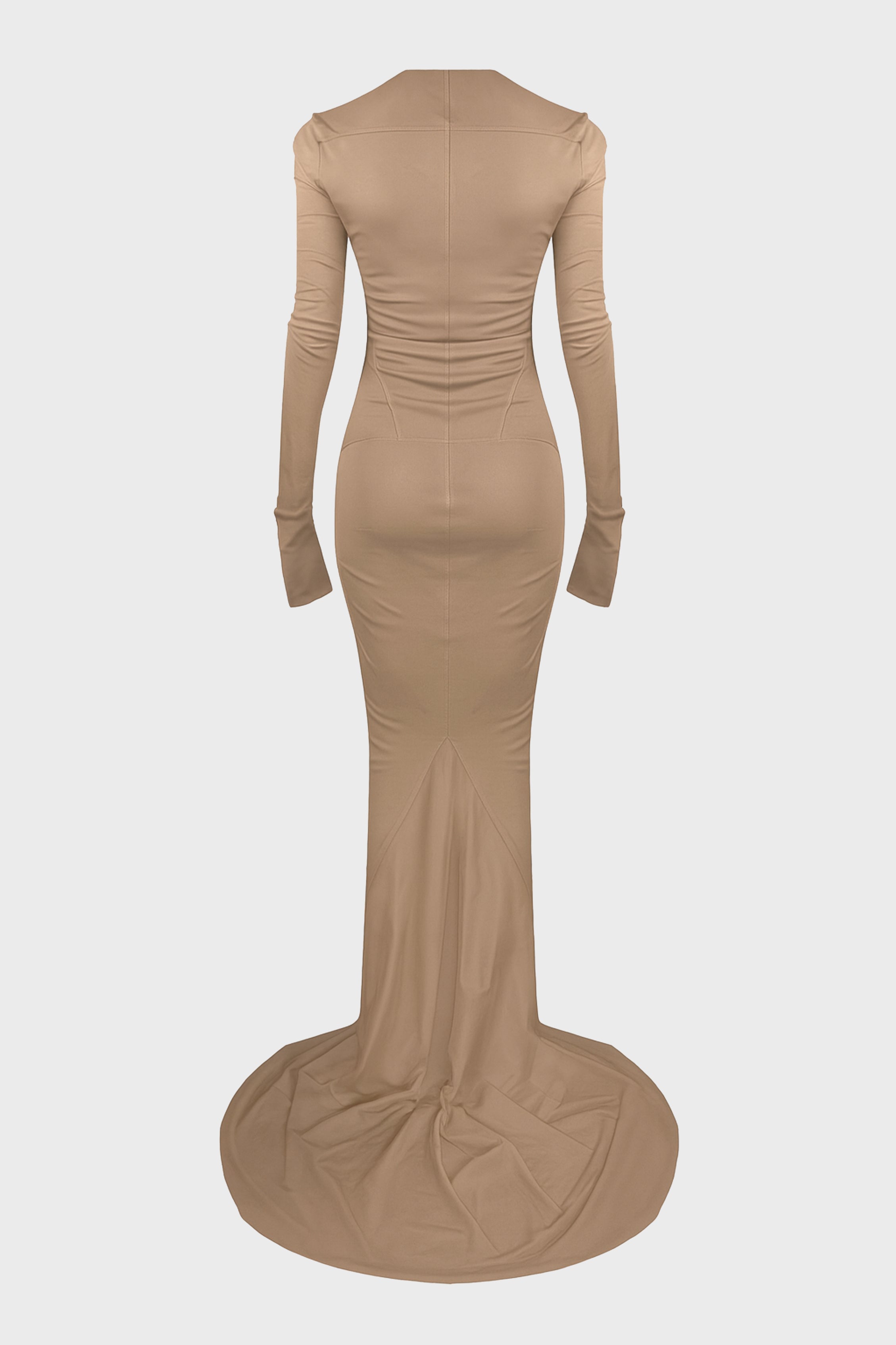 SIMPLE EDFU GOWN DIRTY PEARL