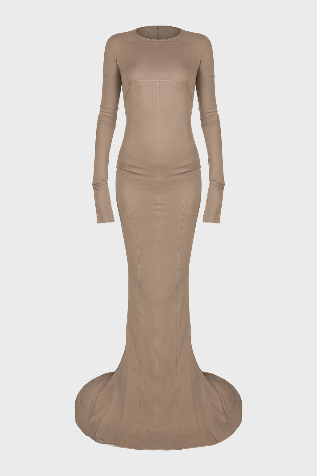 SIMPLE EDFU GOWN DIRTY PEARL