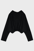 CROPPED HOODED TUNIC WA