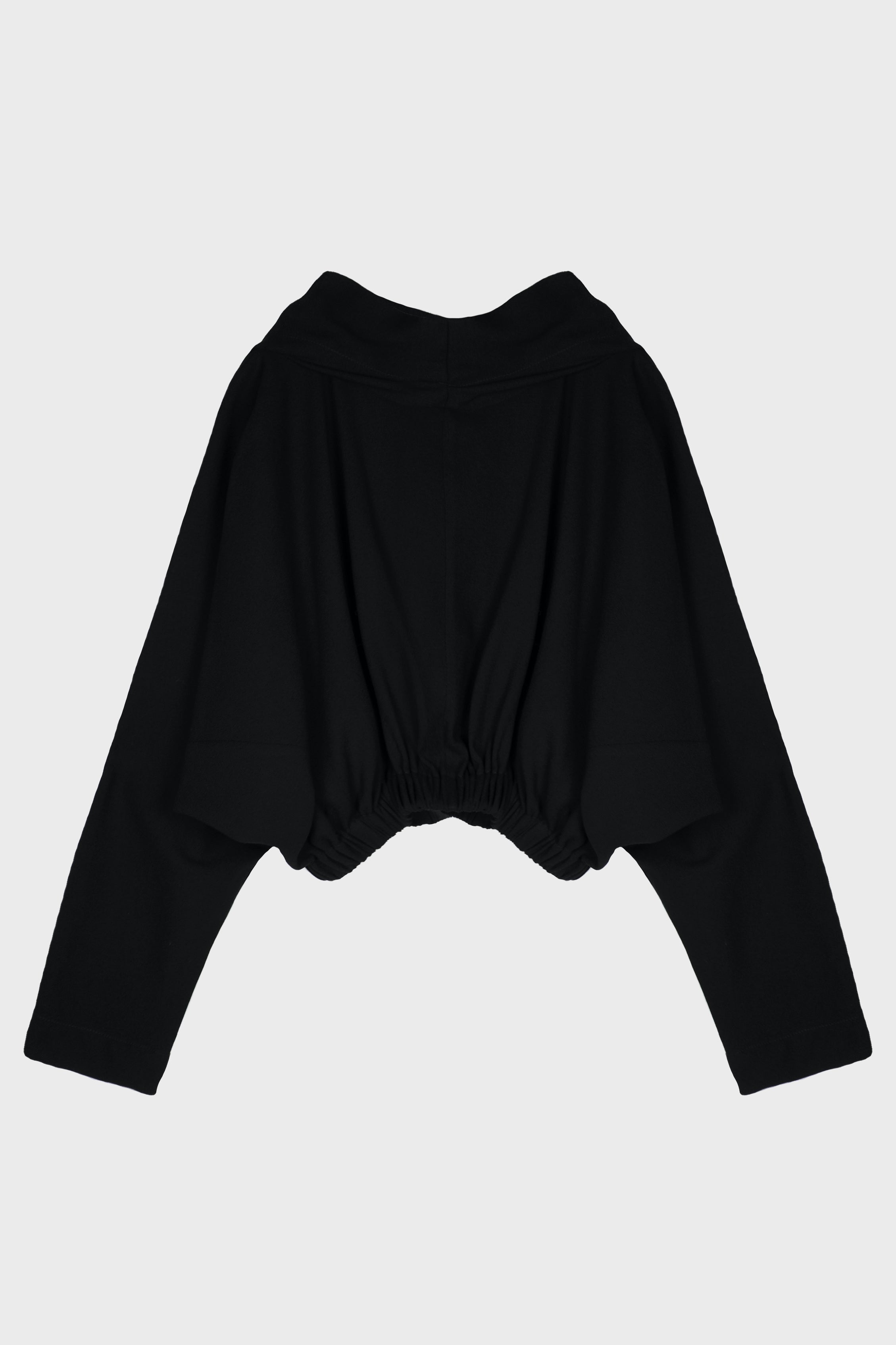 CROPPED HOODED TUNIC WA