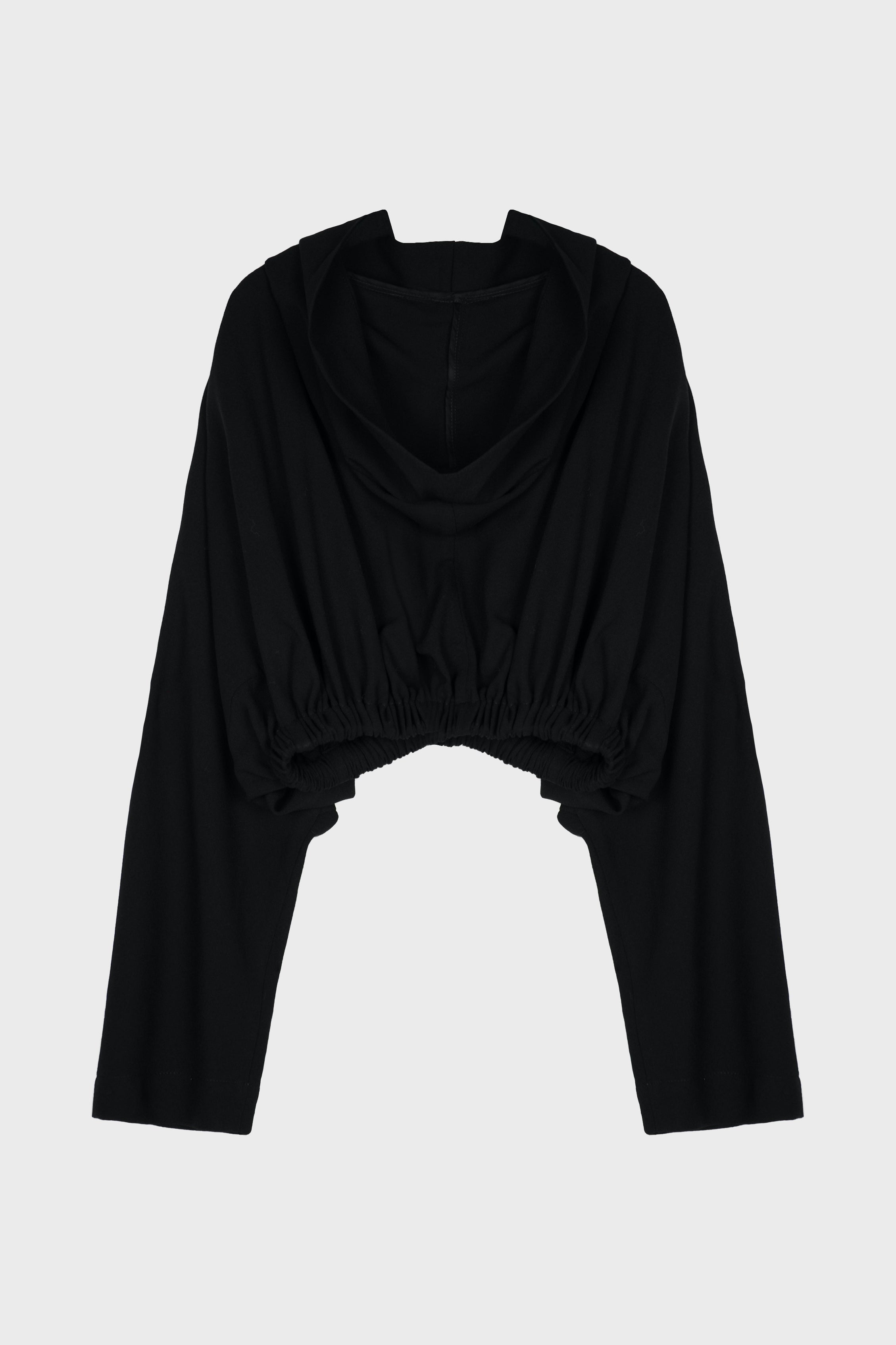 CROPPED HOODED TUNIC WA