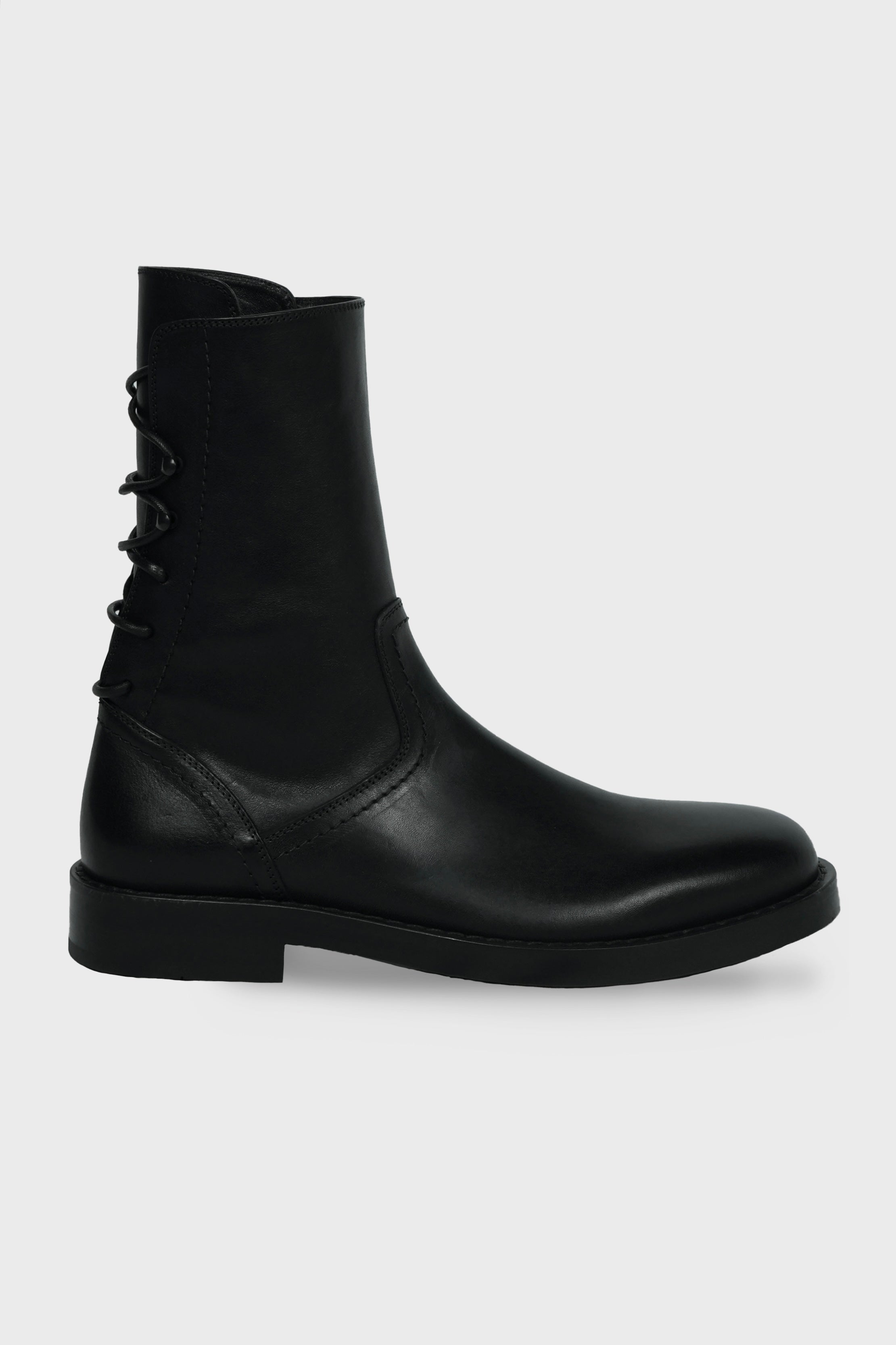 HEIKO LACED BACK ANKLE BOOTS