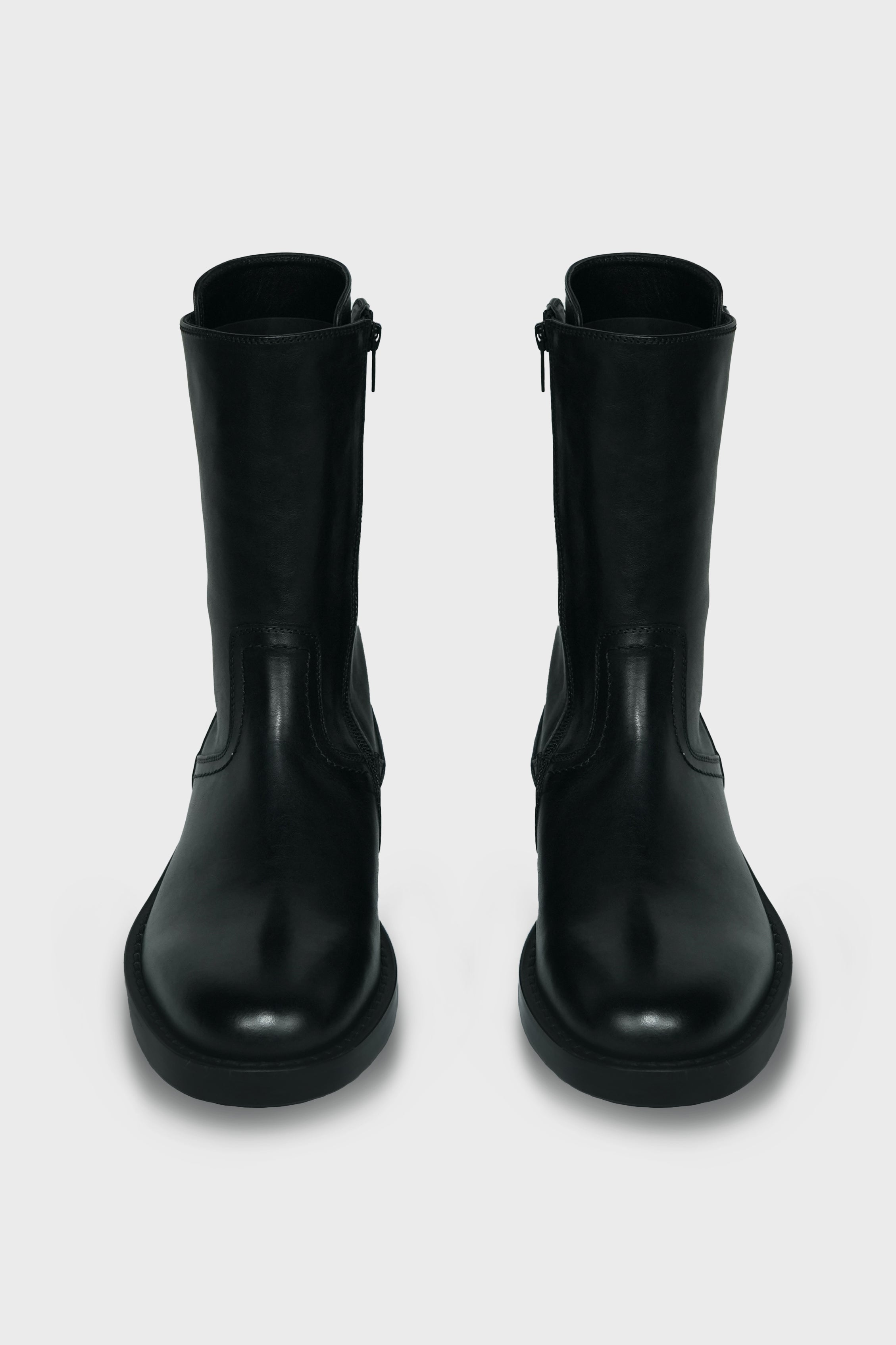 Ann Demeulemeester Heiko Laced Backブーツ ANN DEMEULEMEESTER - HEIKO LACED BACK ANKLE BOOTS – LABSTORE WORLD