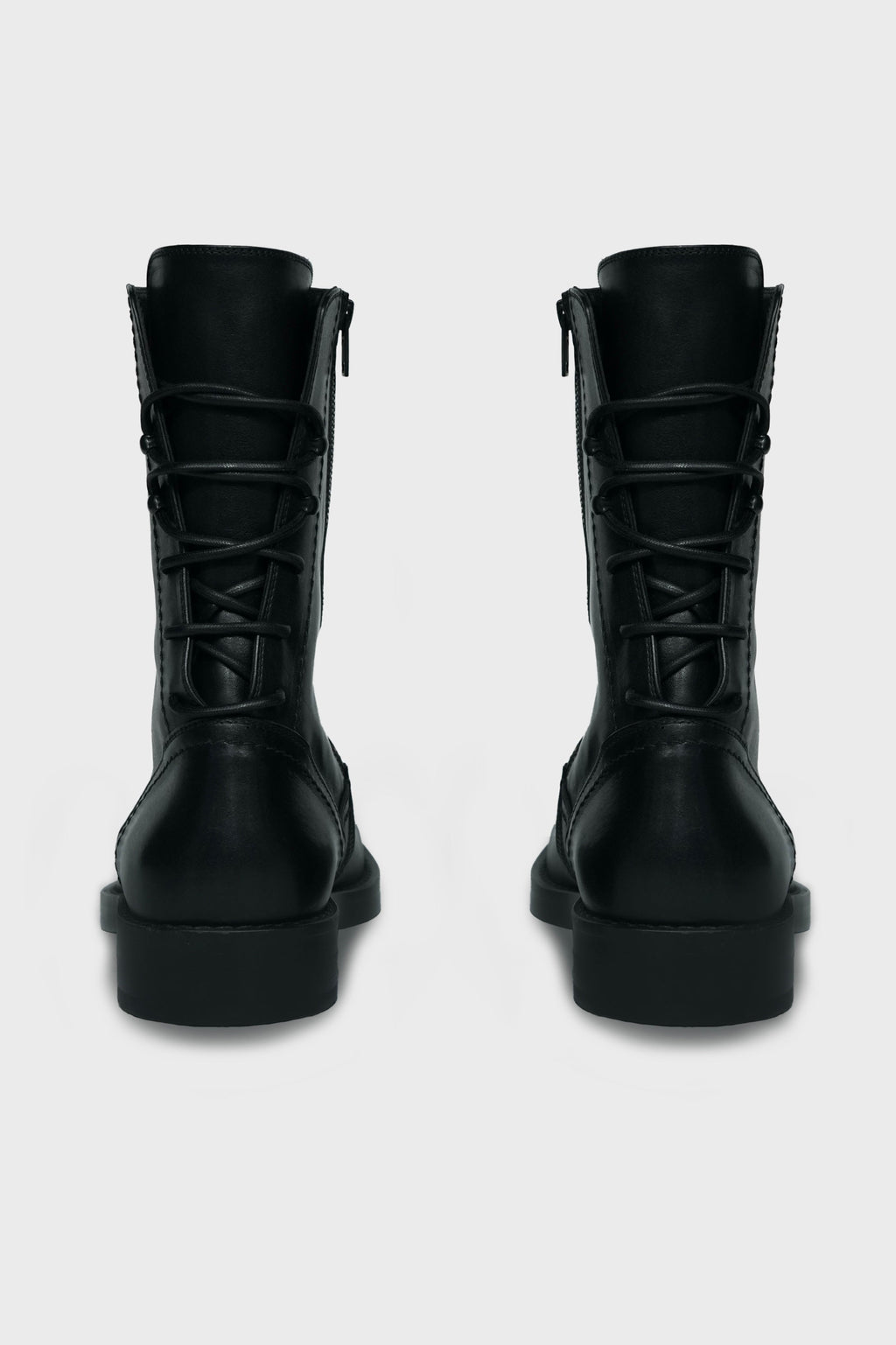 HEIKO LACED BACK ANKLE BOOTS