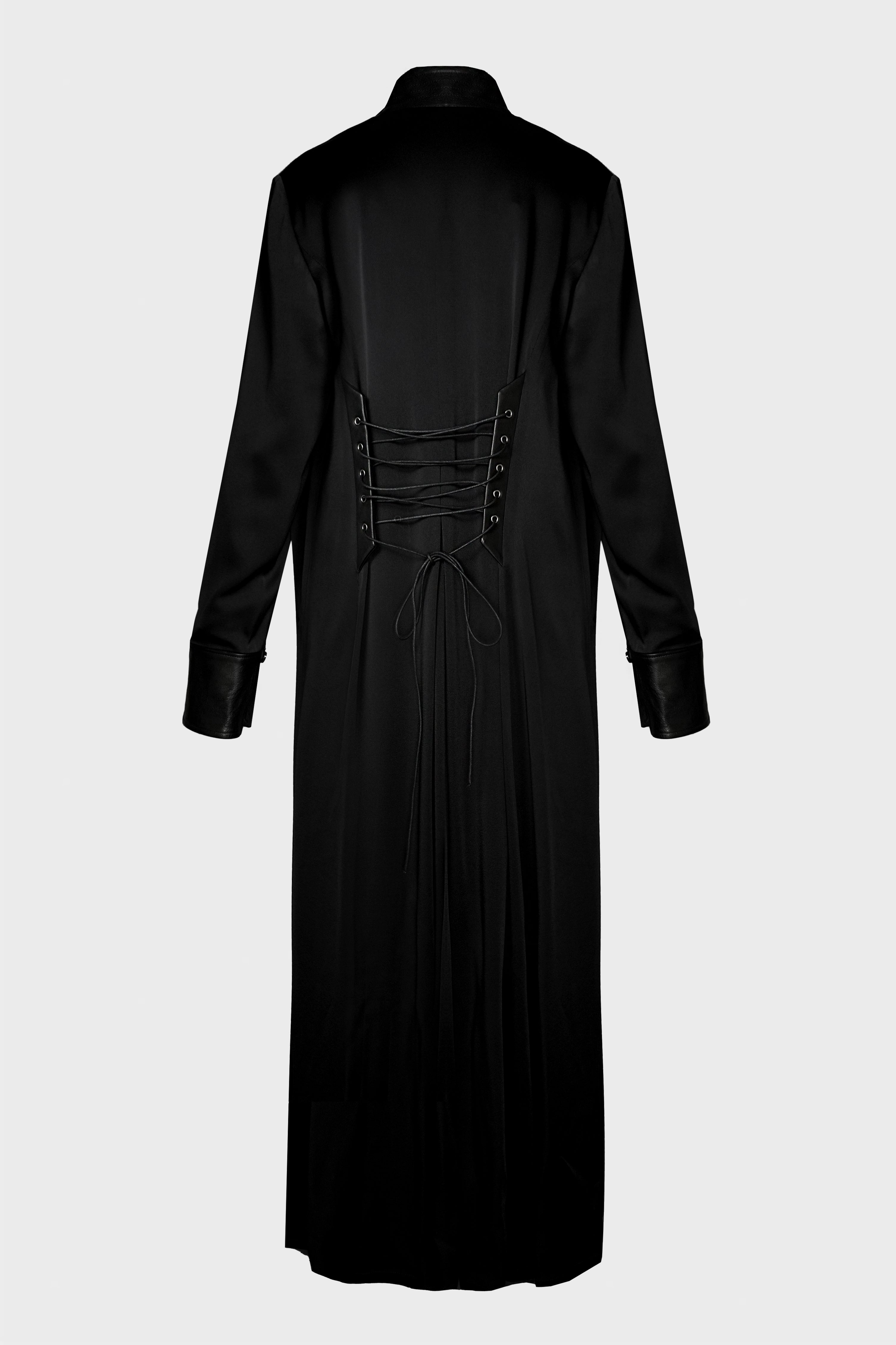 MELIA X-LONG DECONSTRUCTED COAT