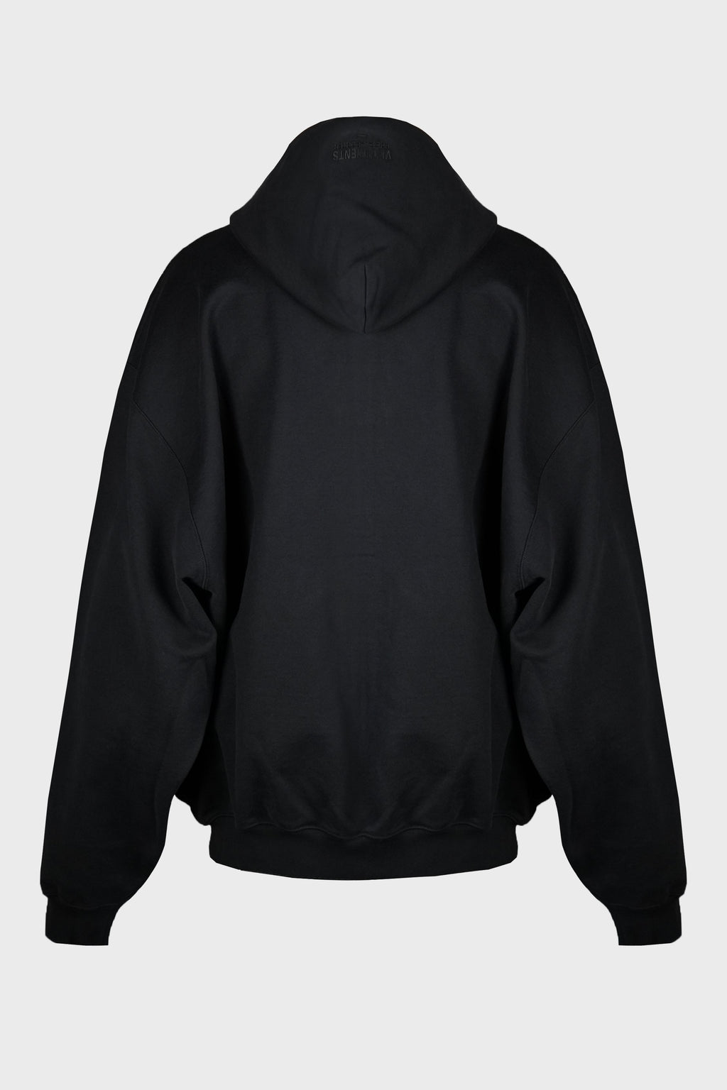 LOGO OVERSIZED ZIP-UP HOODIE