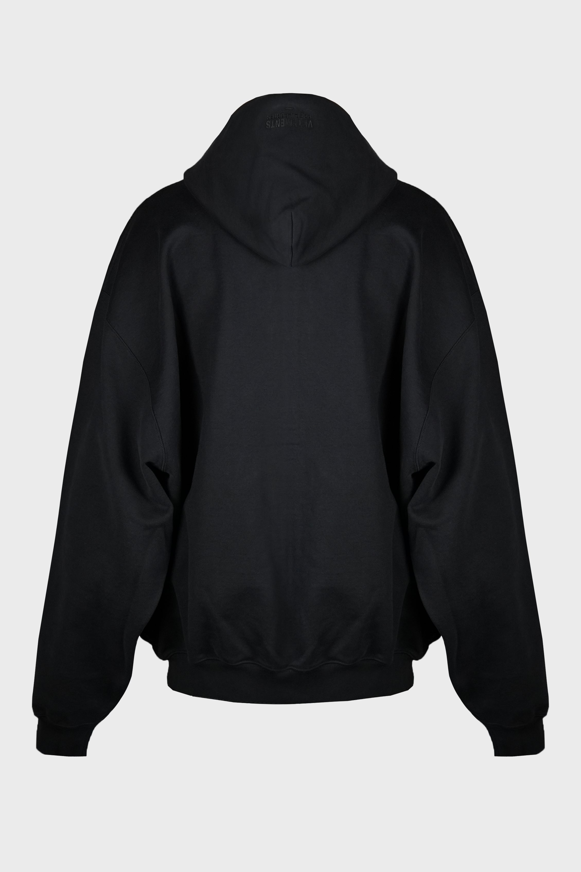 LOGO OVERSIZED ZIP-UP HOODIE