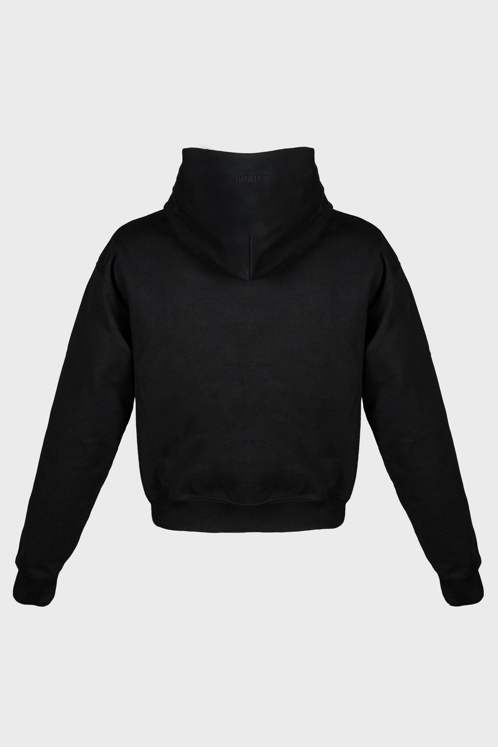 LOGO FITTED HOODIE
