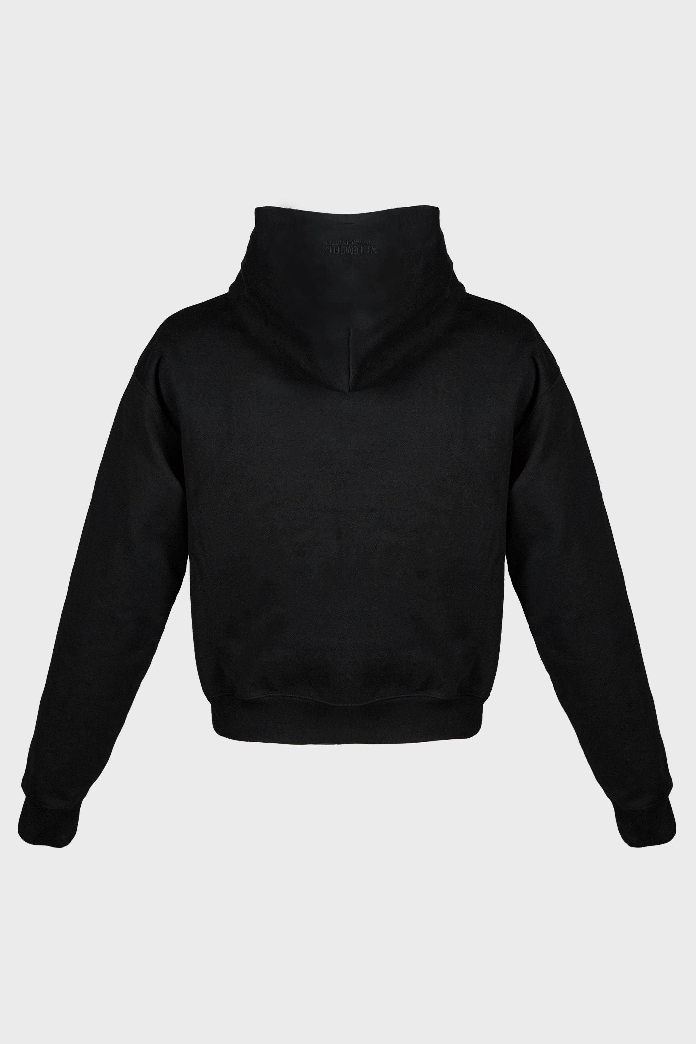 LOGO FITTED HOODIE