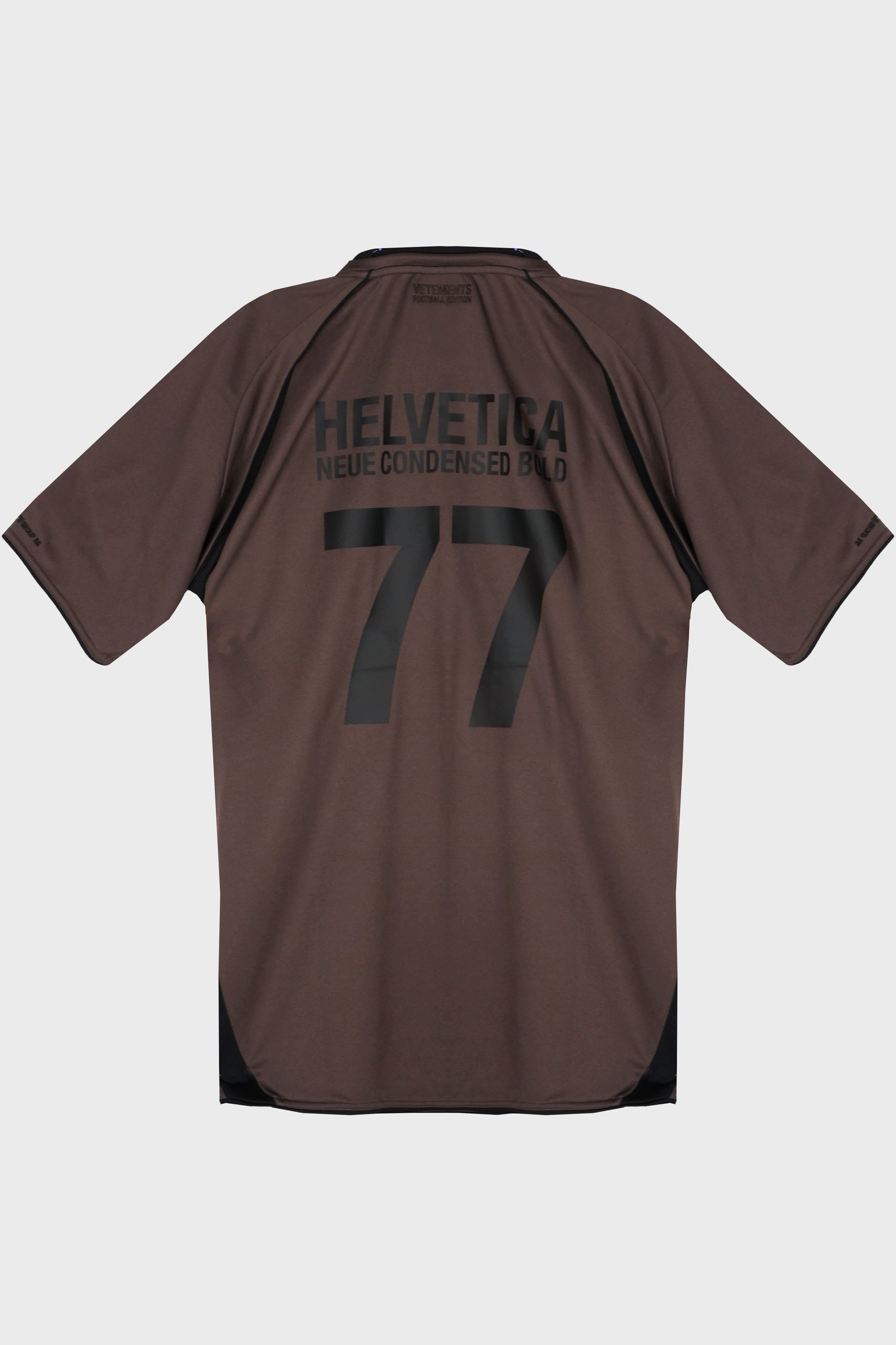TRADEMARK FOOTBALL JERSEY CHOCOLATE BROWN