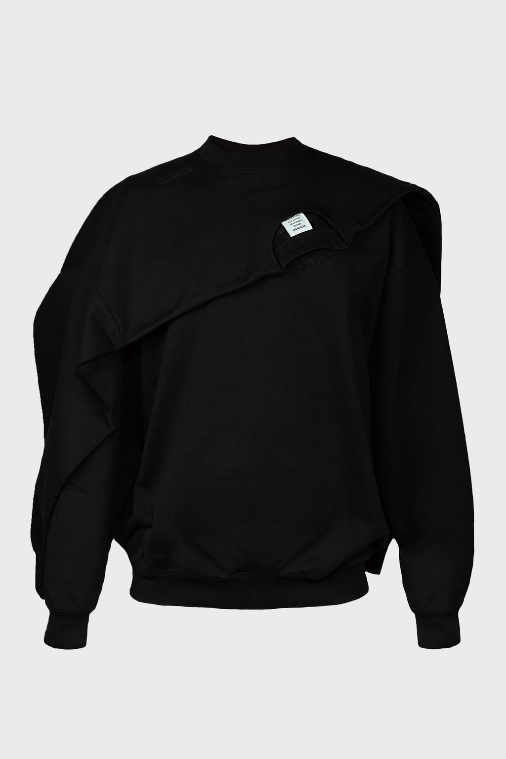 DOUBLE LAYERED SWEATSHIRT