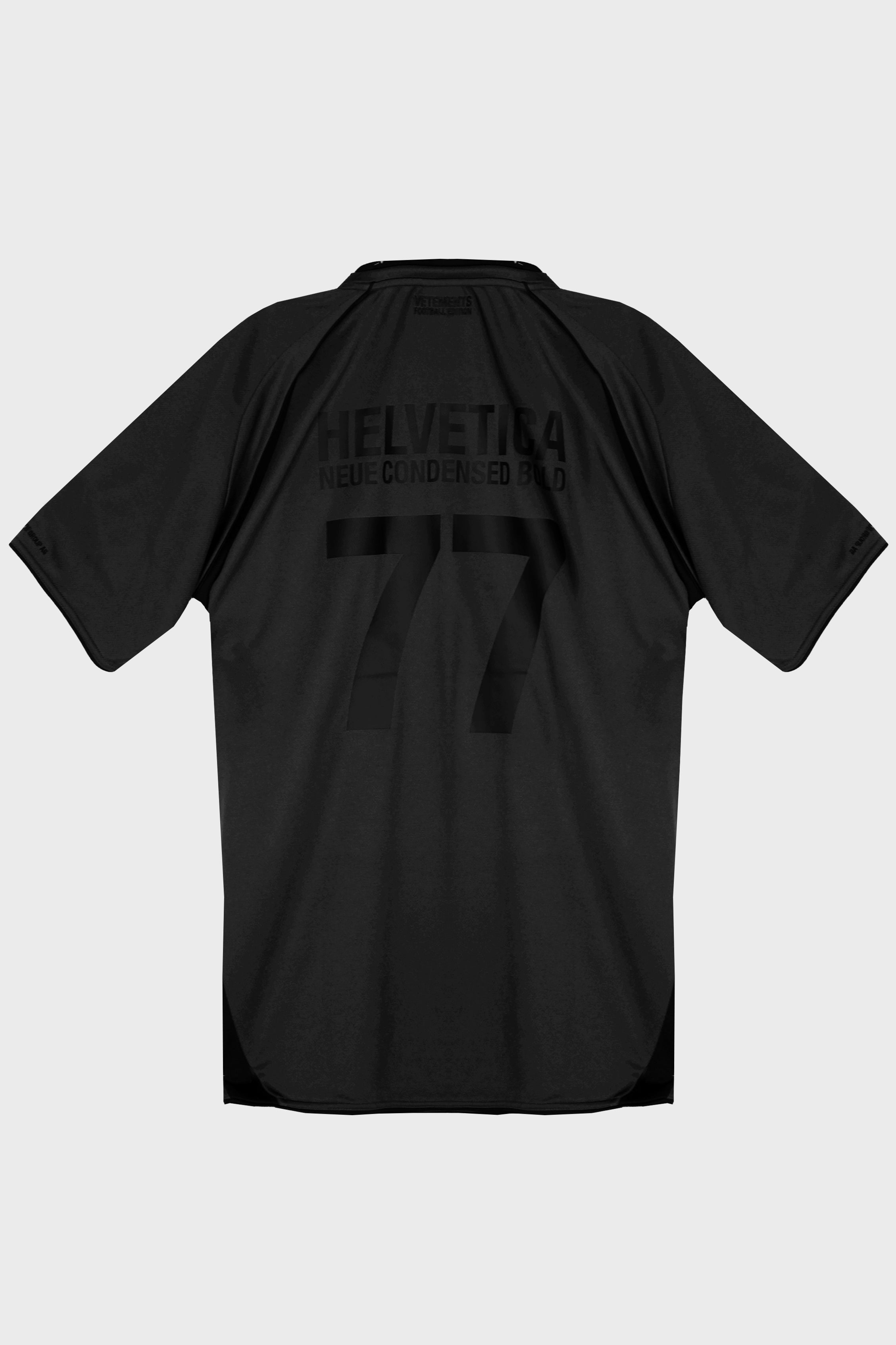 TRADEMARK FOOTBALL JERSEY BLACK