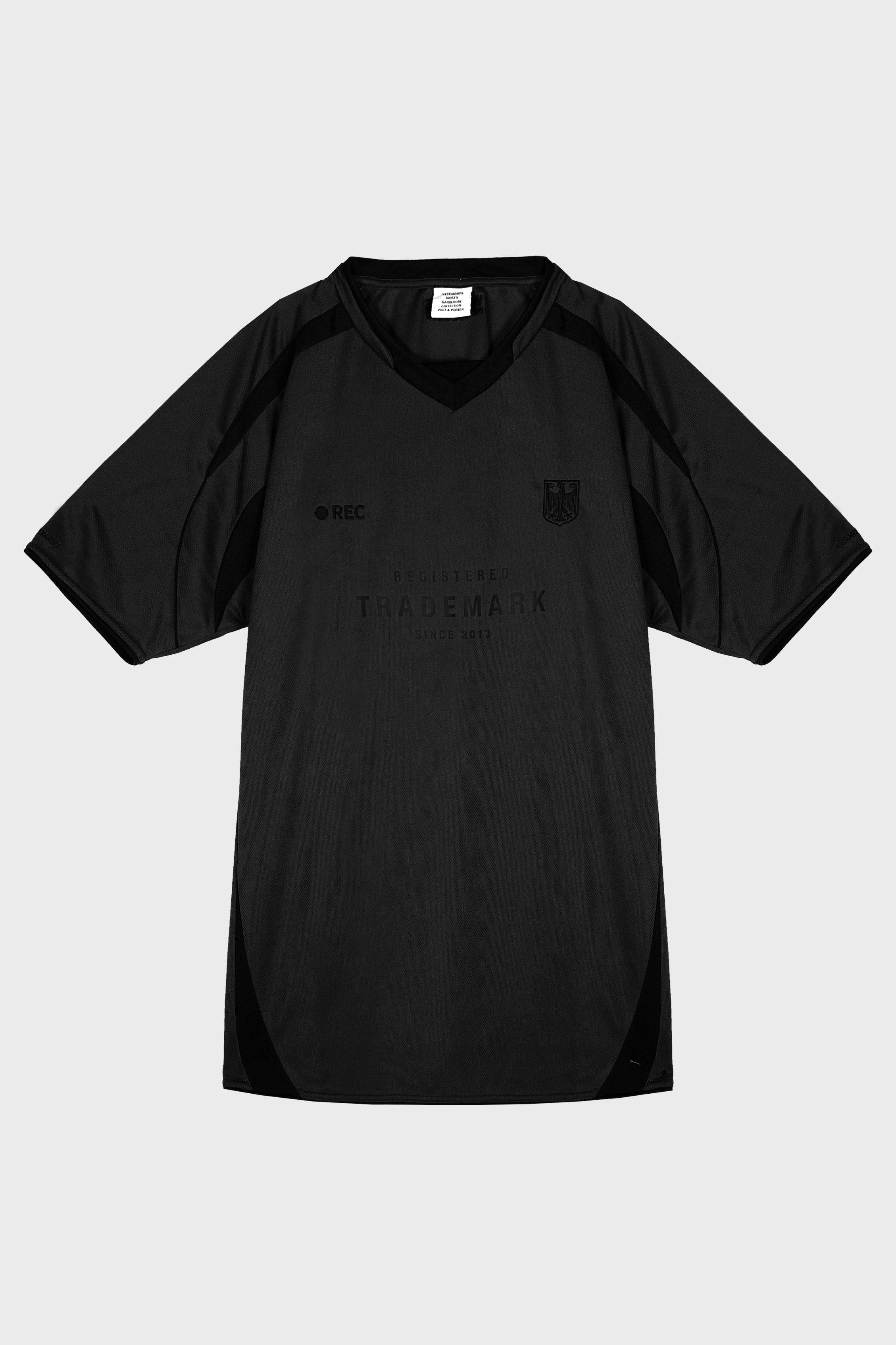 TRADEMARK FOOTBALL JERSEY BLACK